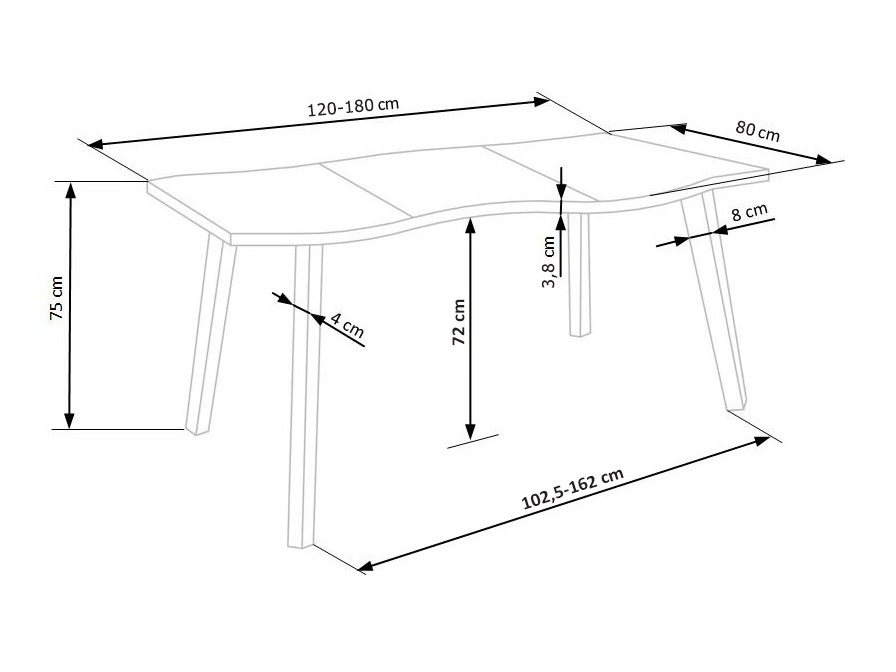 Stalas Houston Lector I