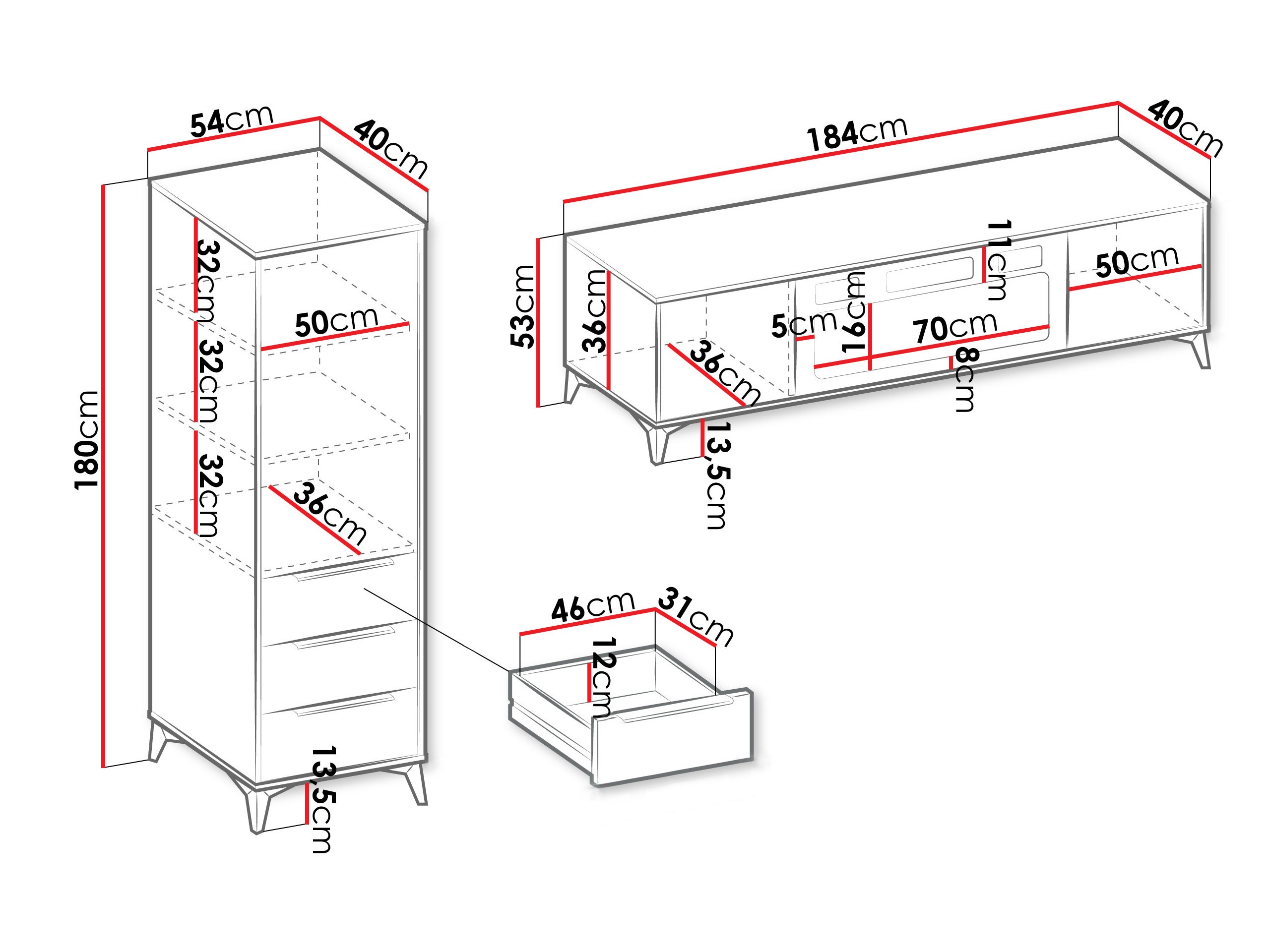 Svetainės komplektas Comfivo Citrus III
