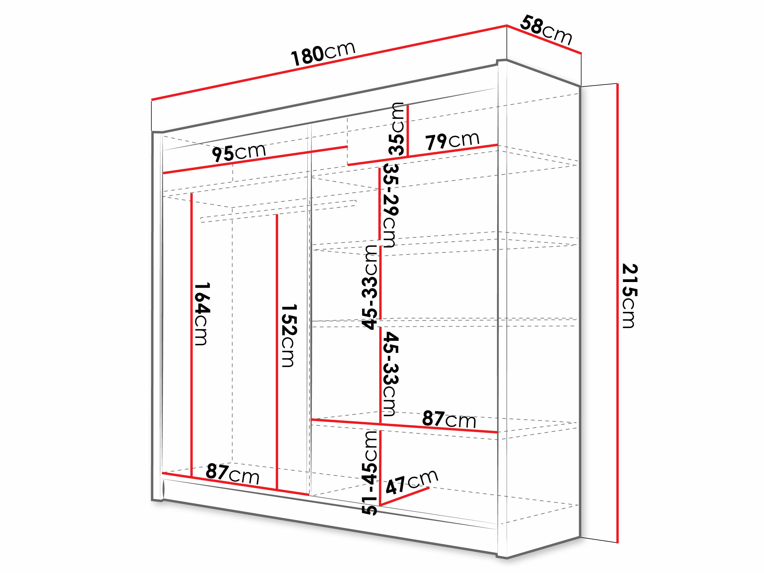 Spinta Closico Area (Balta)