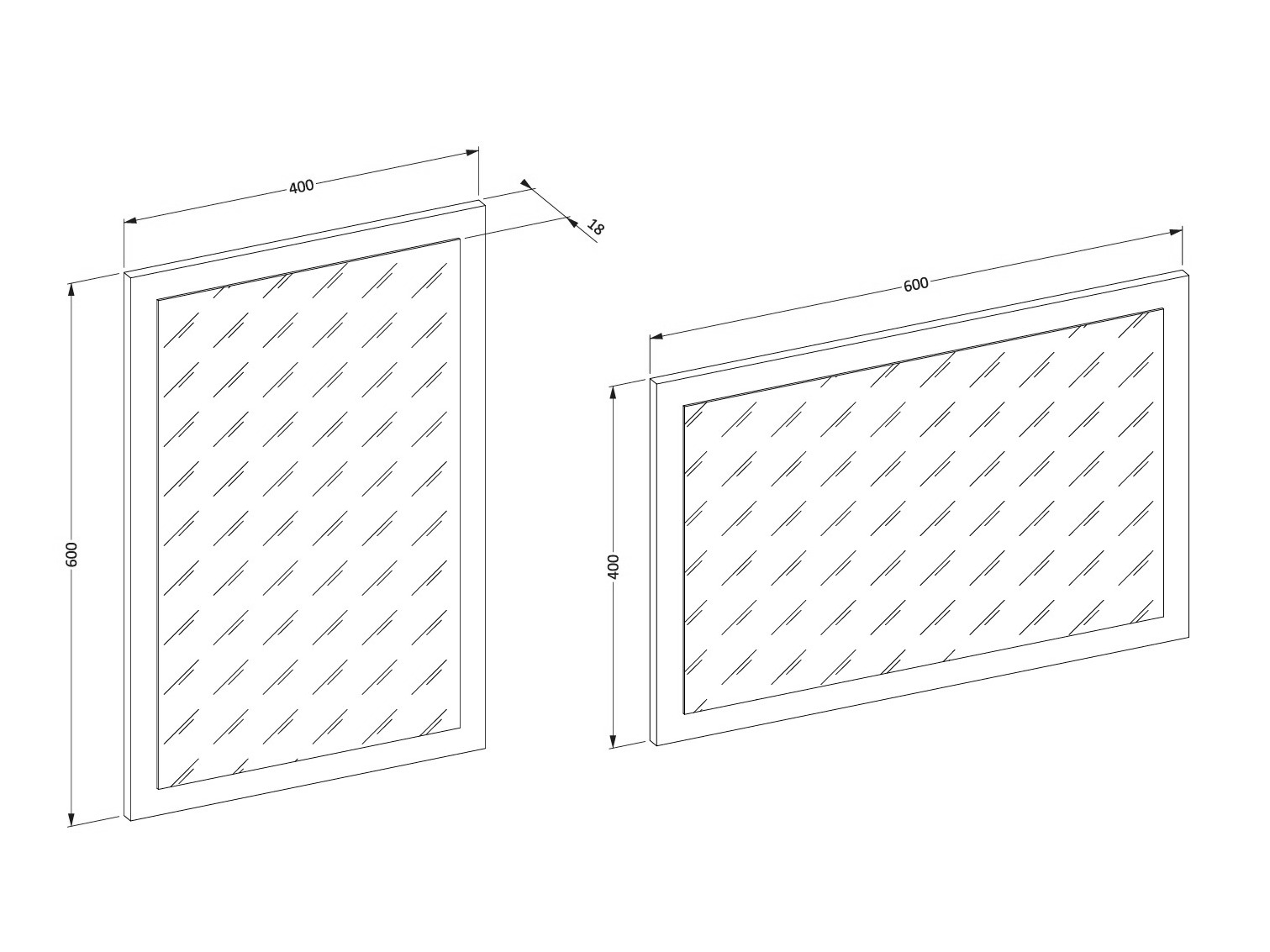 Veidrodis Alfere 115 (Votan ąžuolas)