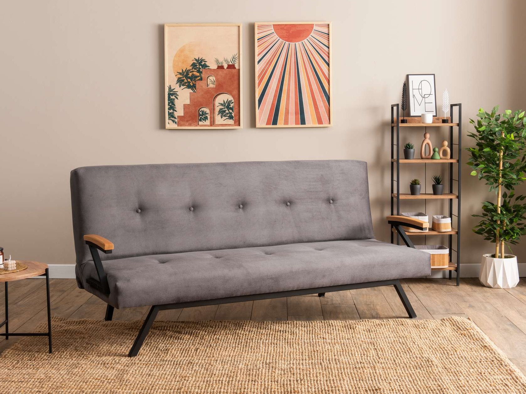 Sofa lova Altadena 604 (Pilka)