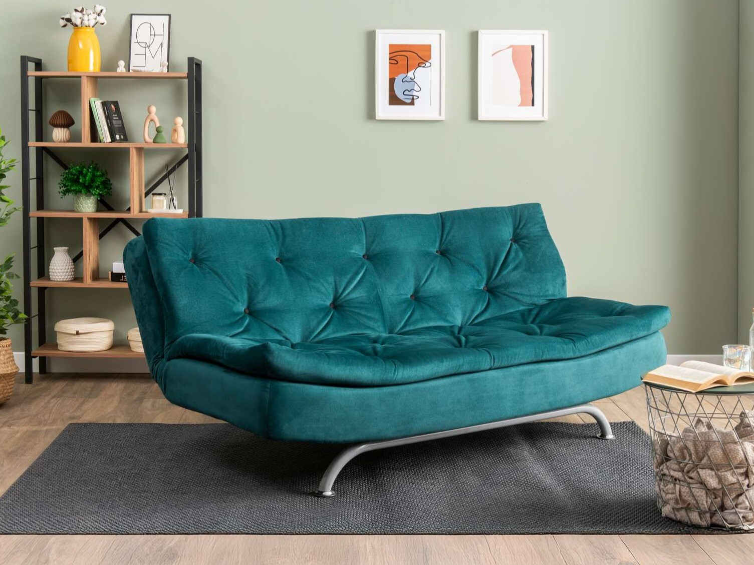 Sofa lova Altadena 605 (Turkis)