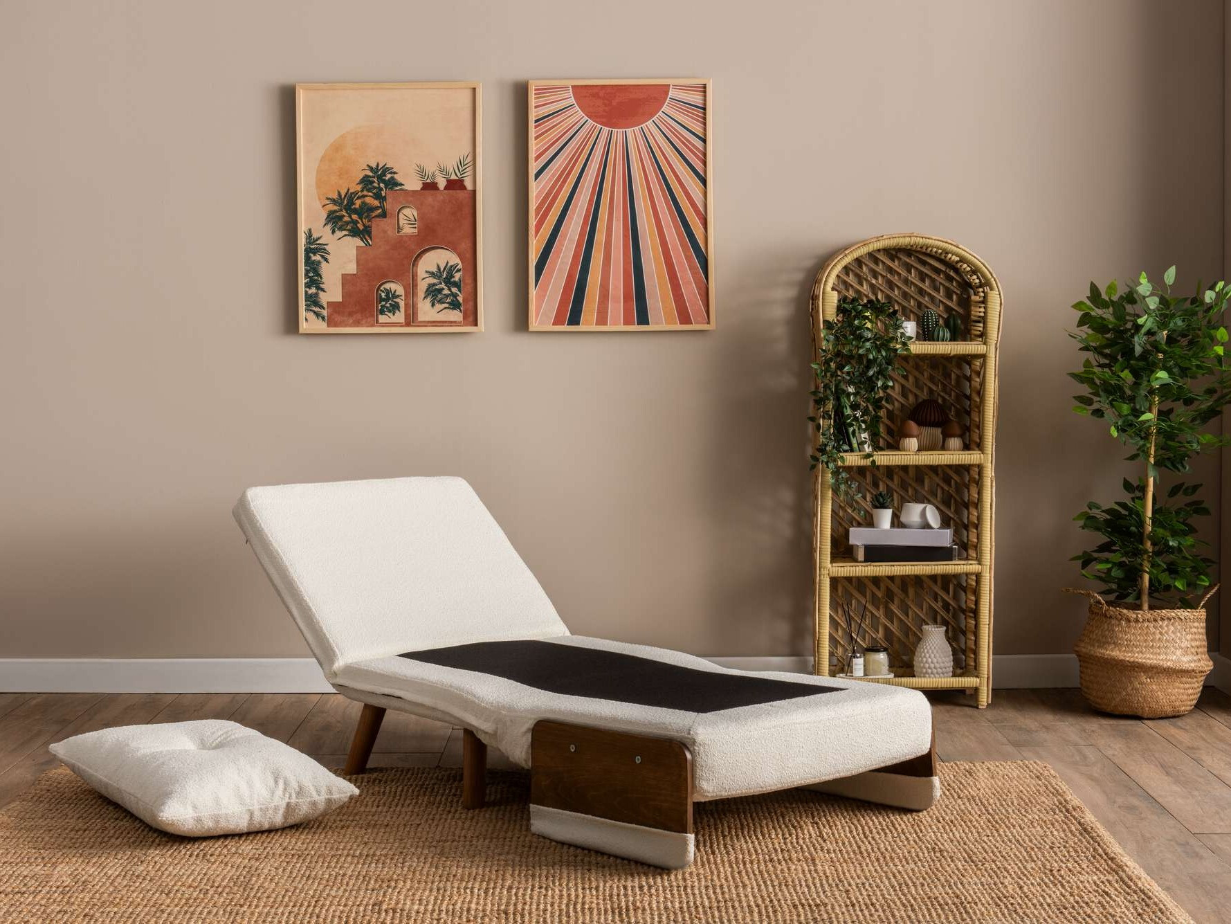 Fotelis Altadena 607 (Balta)