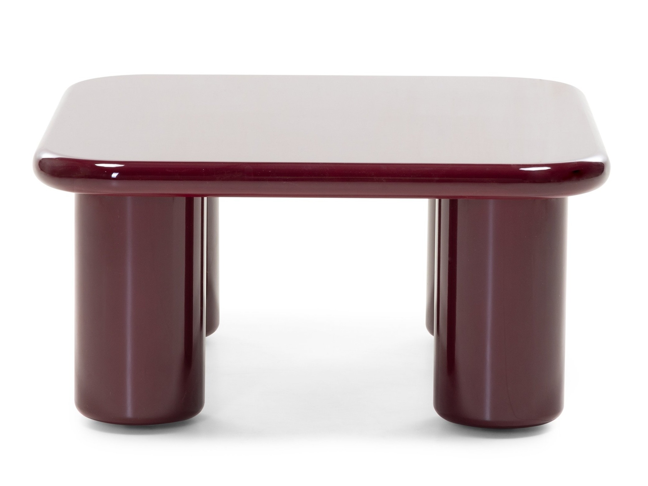 Žurnalinis staliukas Burleson 331 (Bordo)