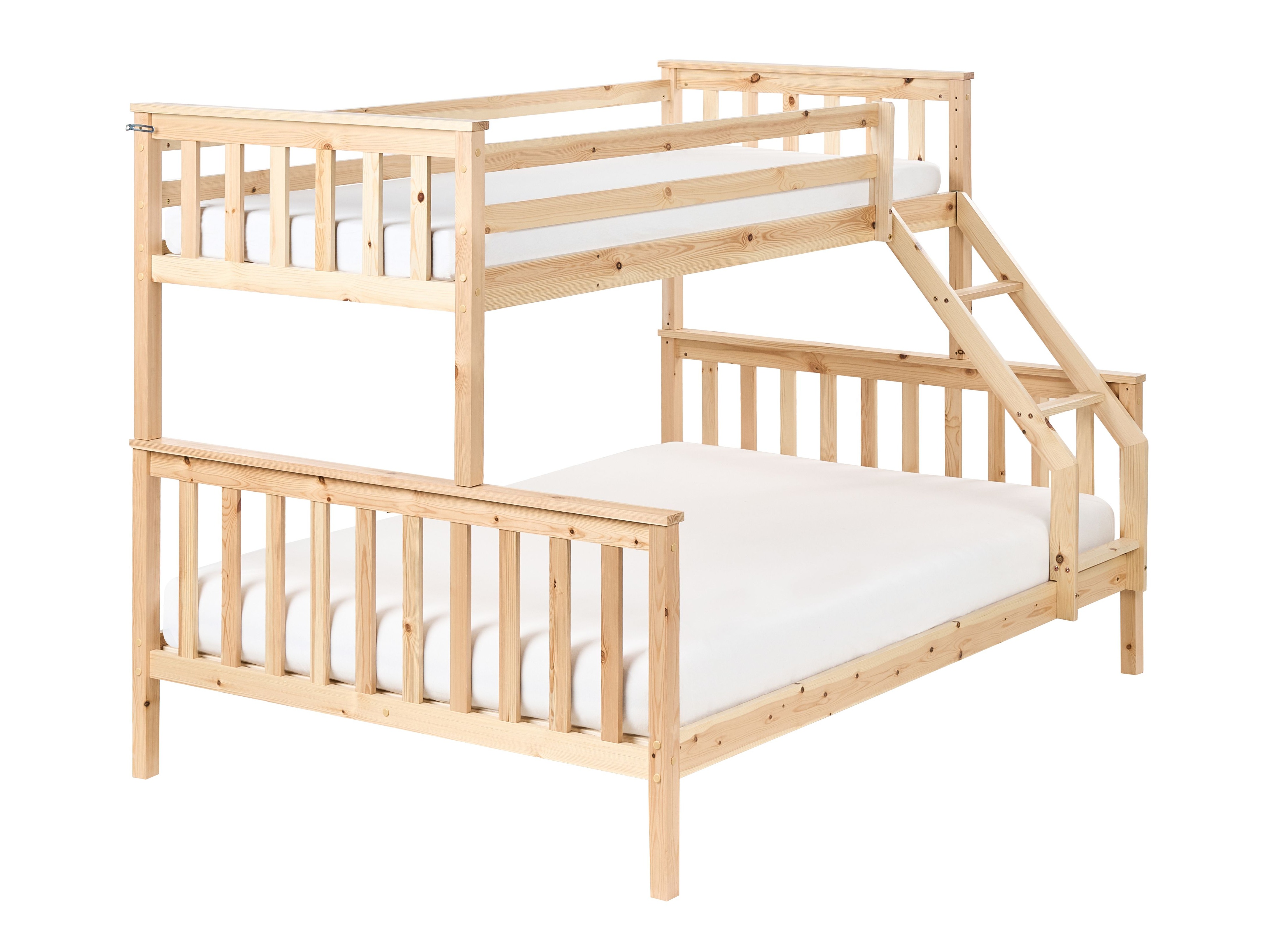 Dviaukštė lova Berwyn 2729 (Šviesus medis)