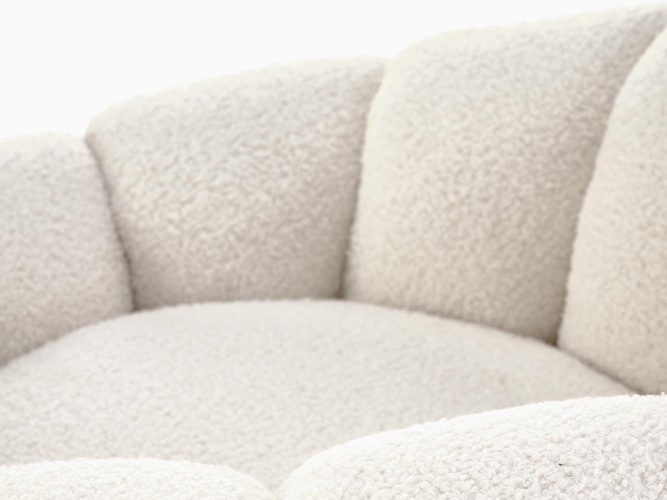 Fotelis Houston Lana (Kreminė)