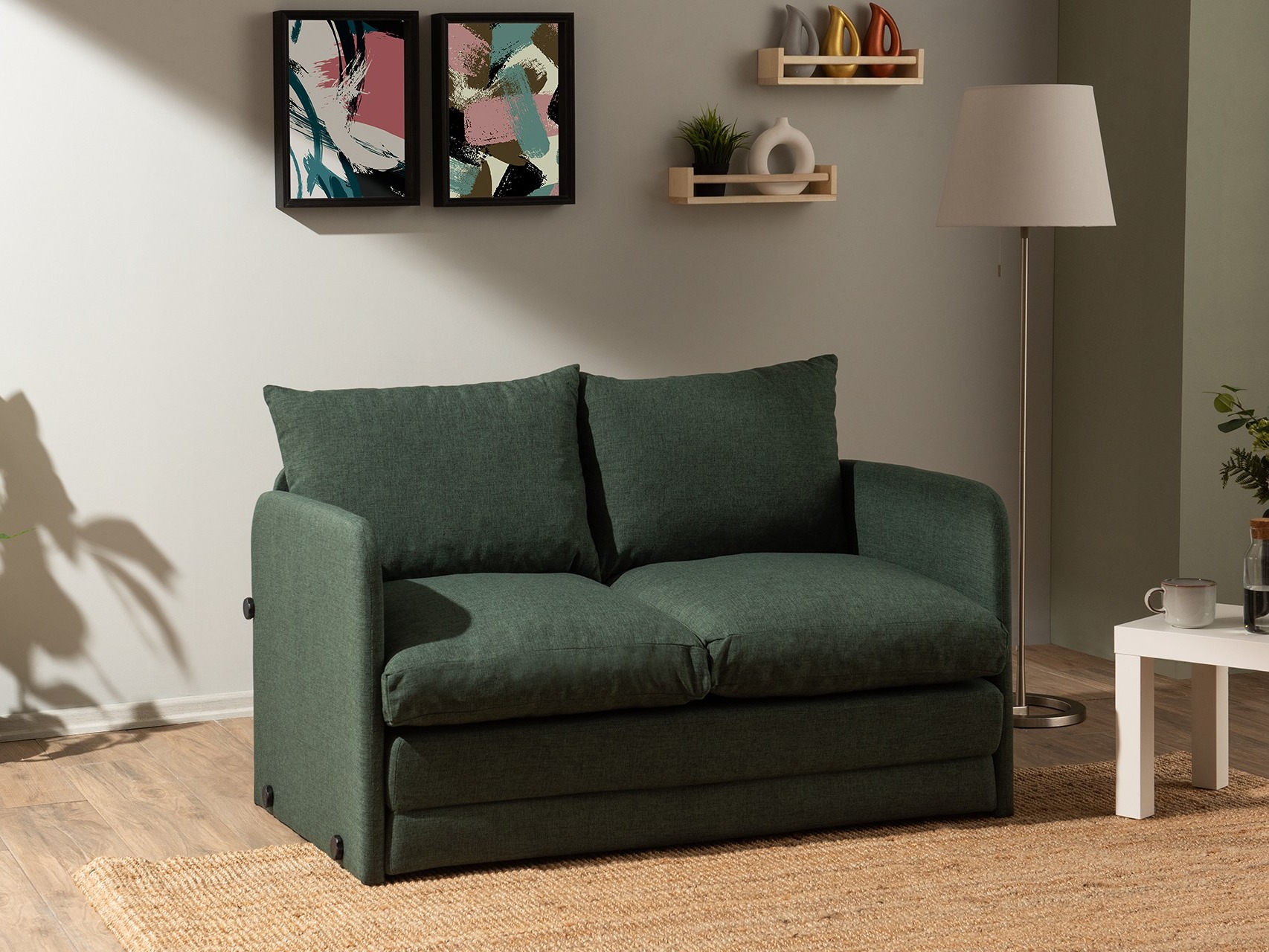 Sofa lova Altadena 612 (Žalia)