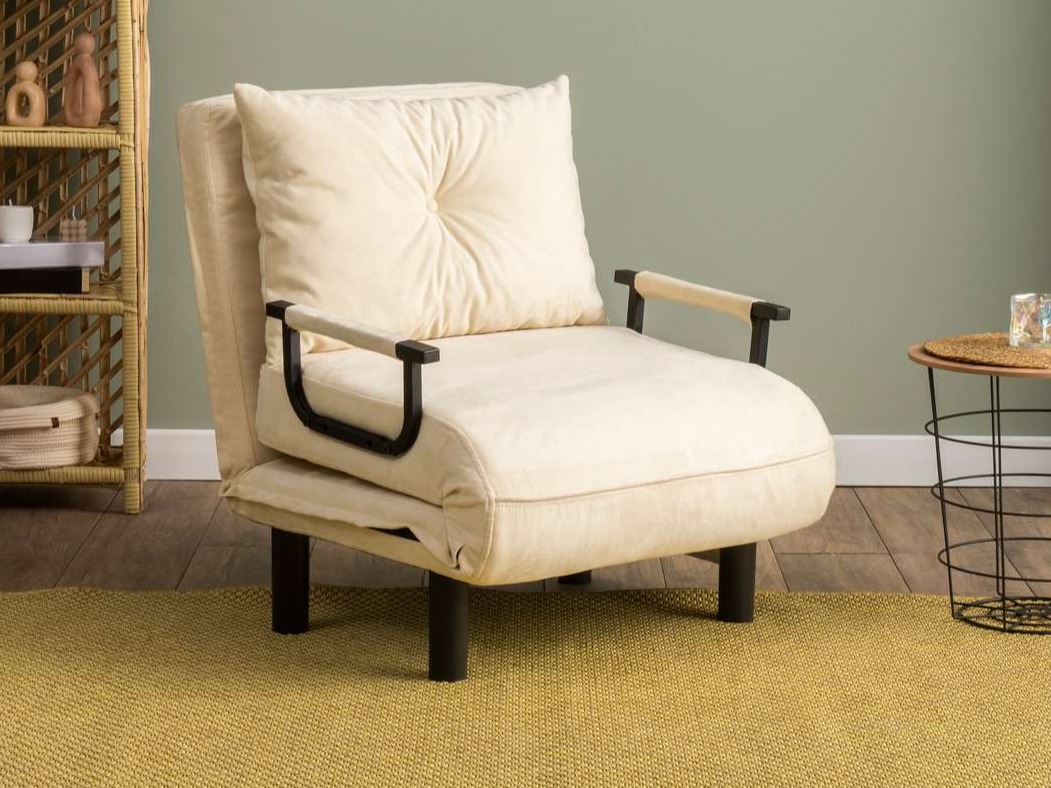 Fotelis Altadena 617 (Kreminė)