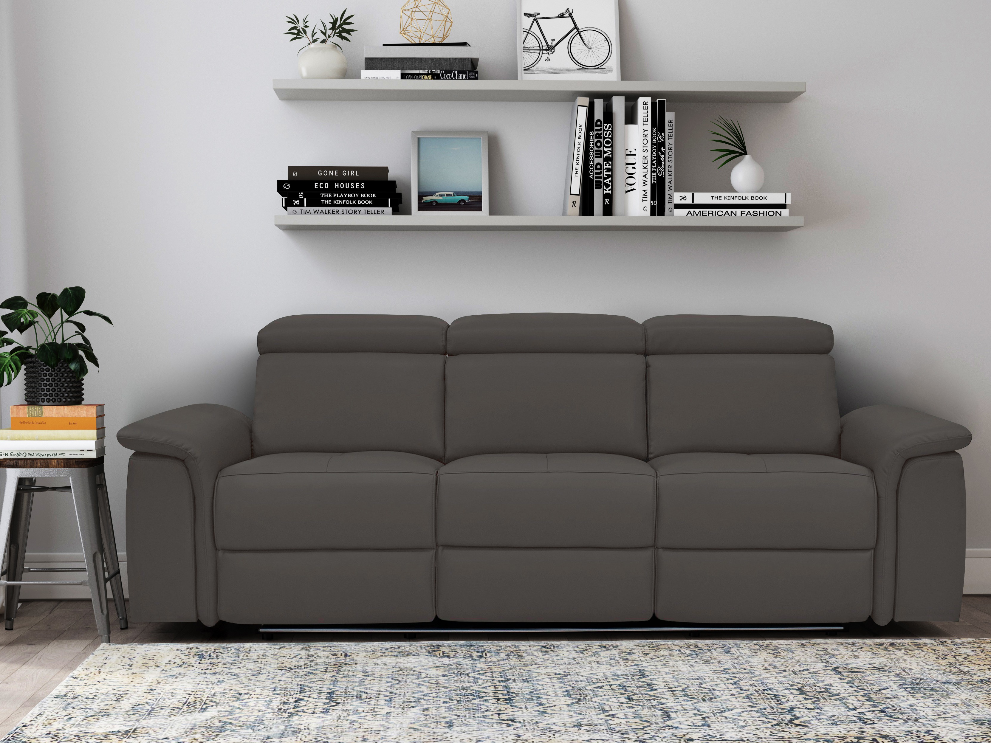 Sofa reglaineris Beldalo 102 (Ruda)