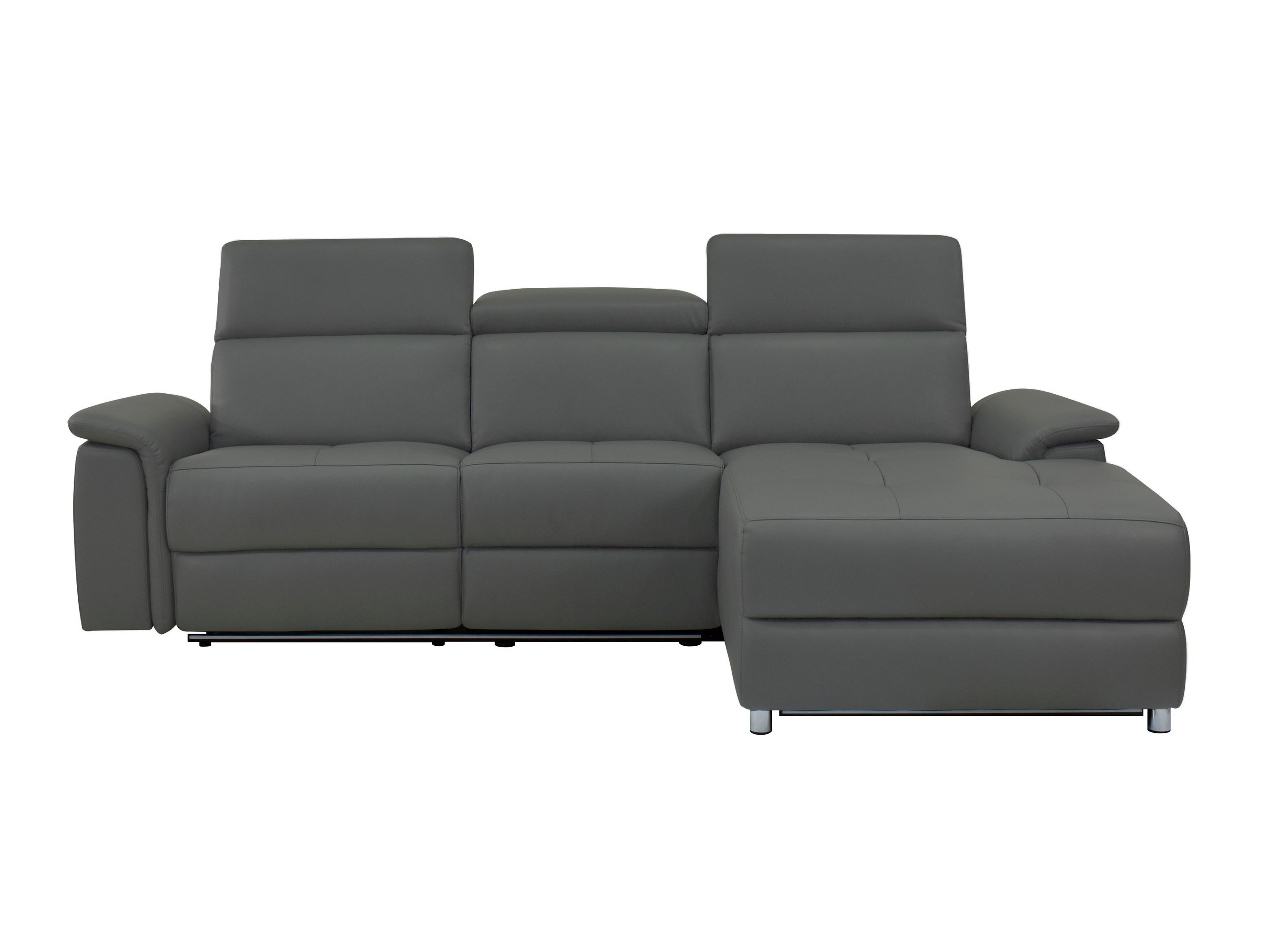 Minkštas kampas reglaineris Denton 1489 (Pilka)