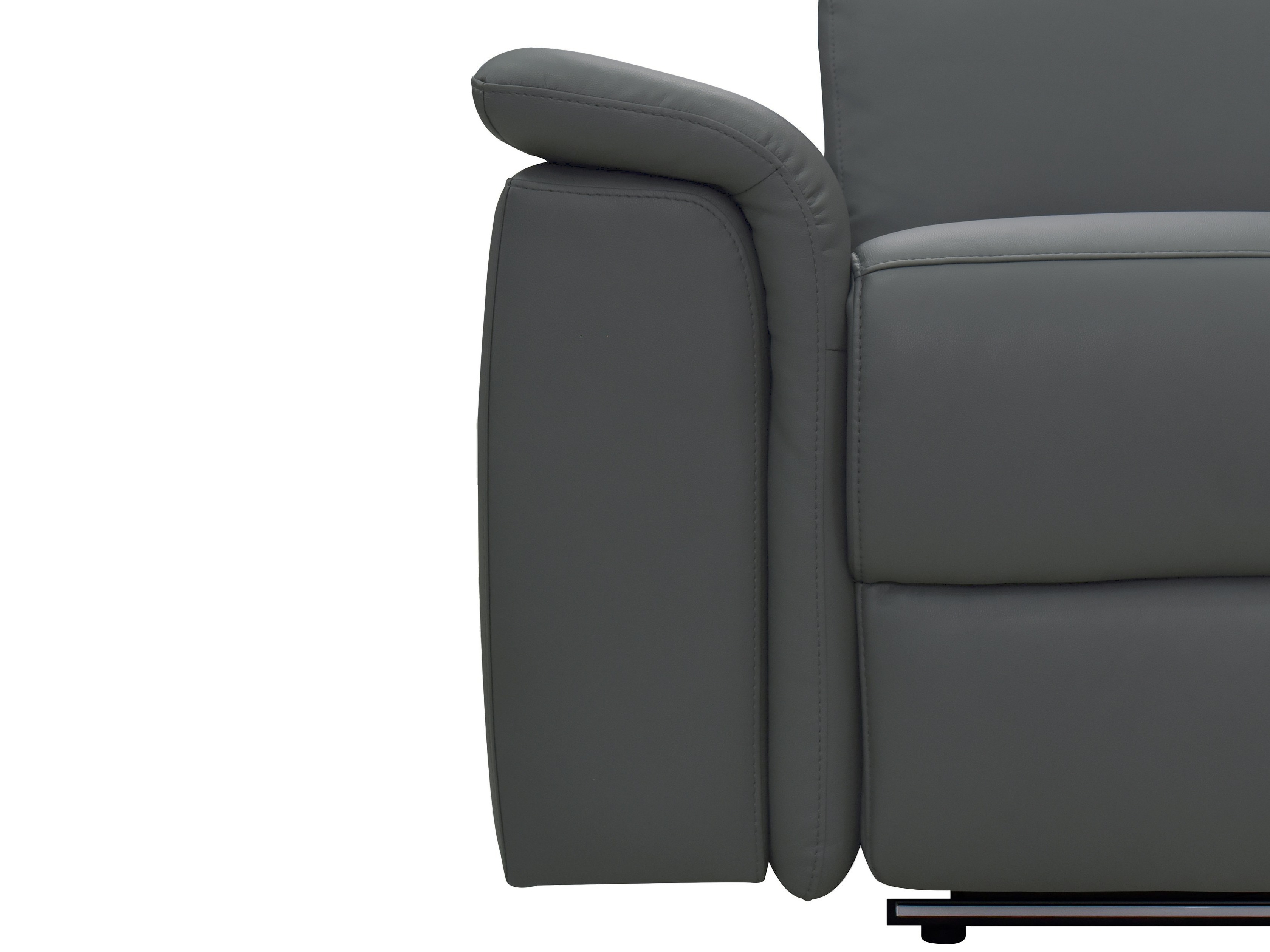 Minkštas kampas reglaineris Denton 1489 (Pilka)