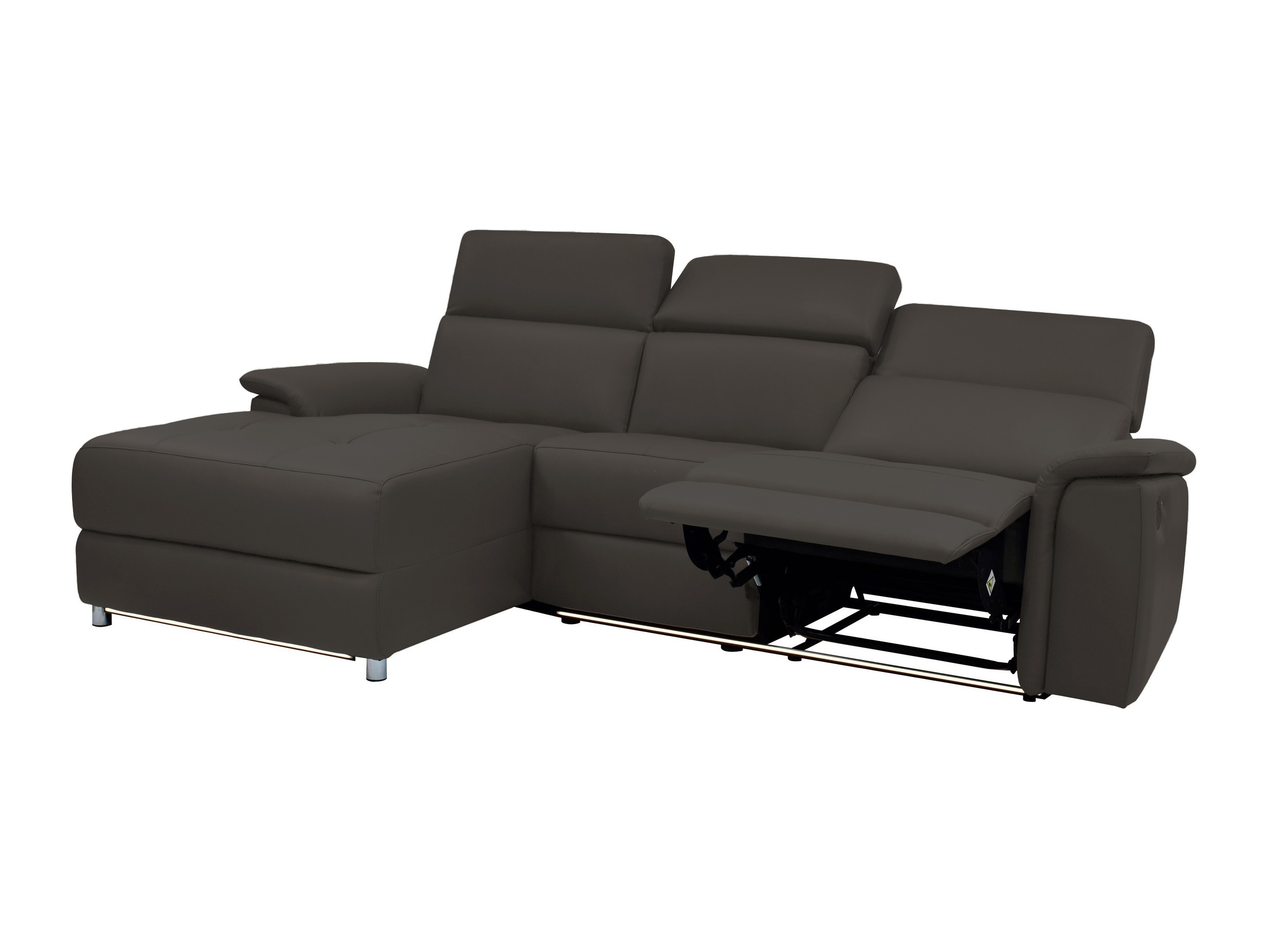 Minkštas kampas reglaineris Denton 1489 (Ruda)