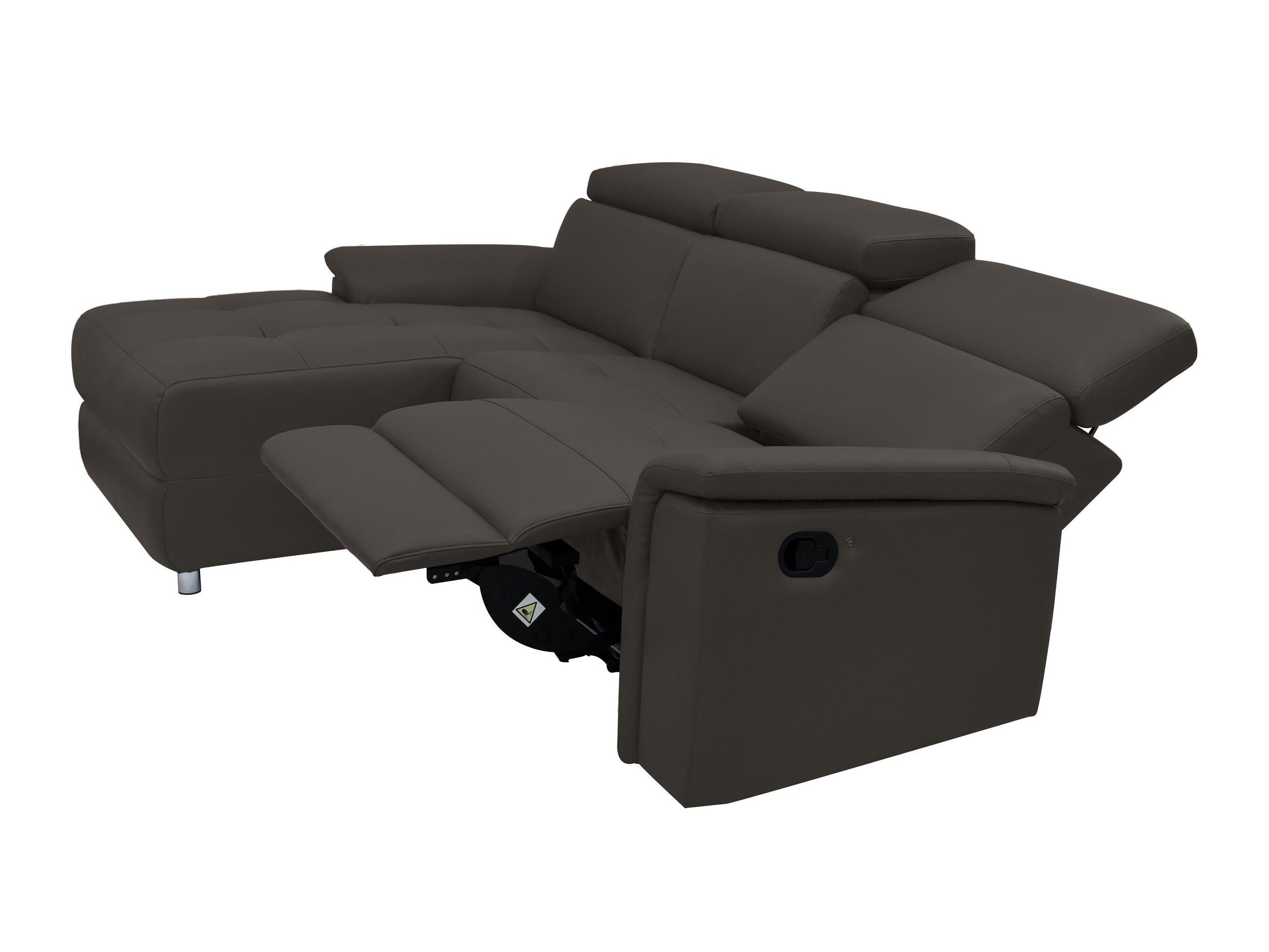 Minkštas kampas reglaineris Denton 1489 (Ruda)