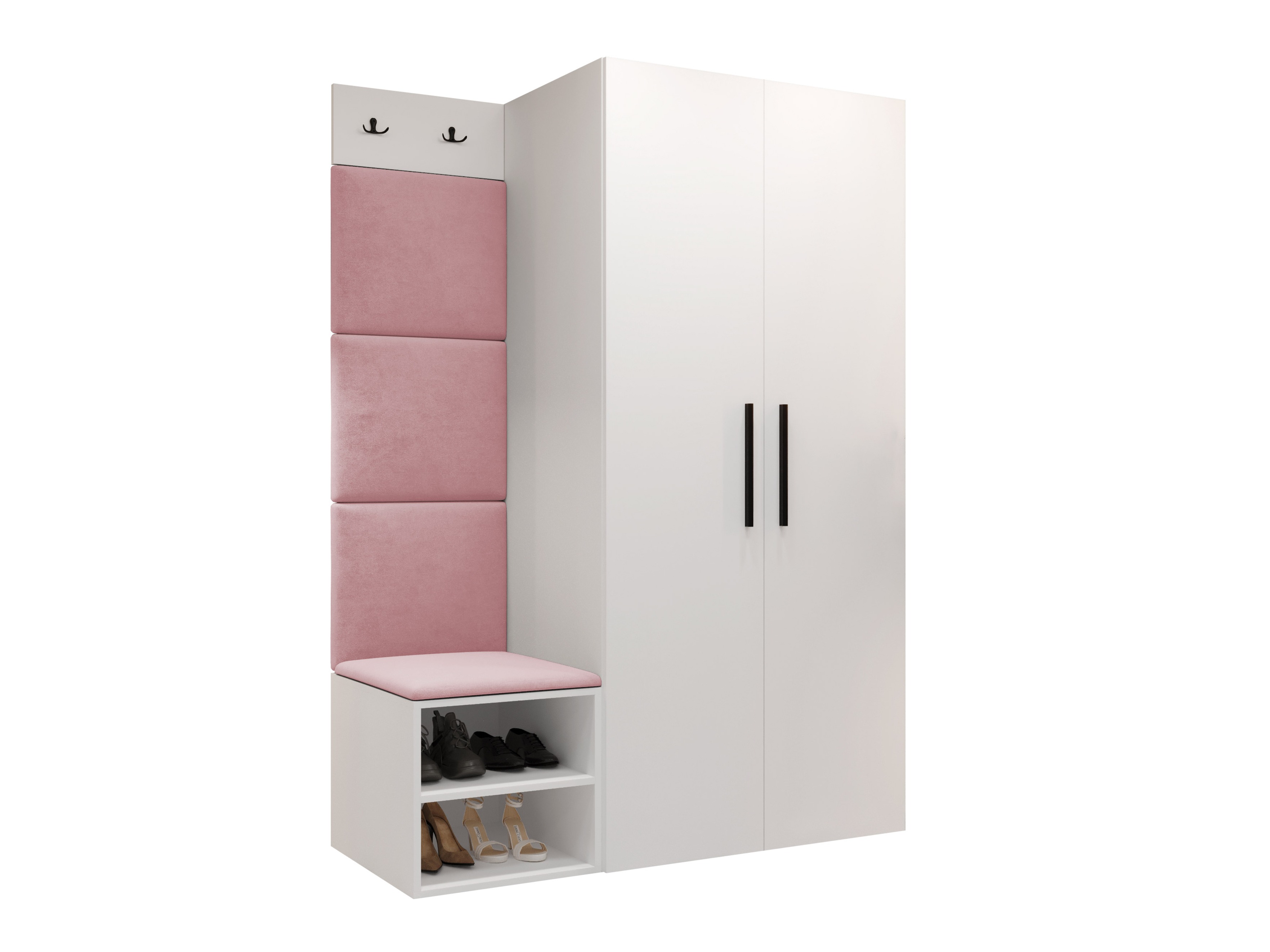 Prieškambario komplektas Nitos IV (Balta)