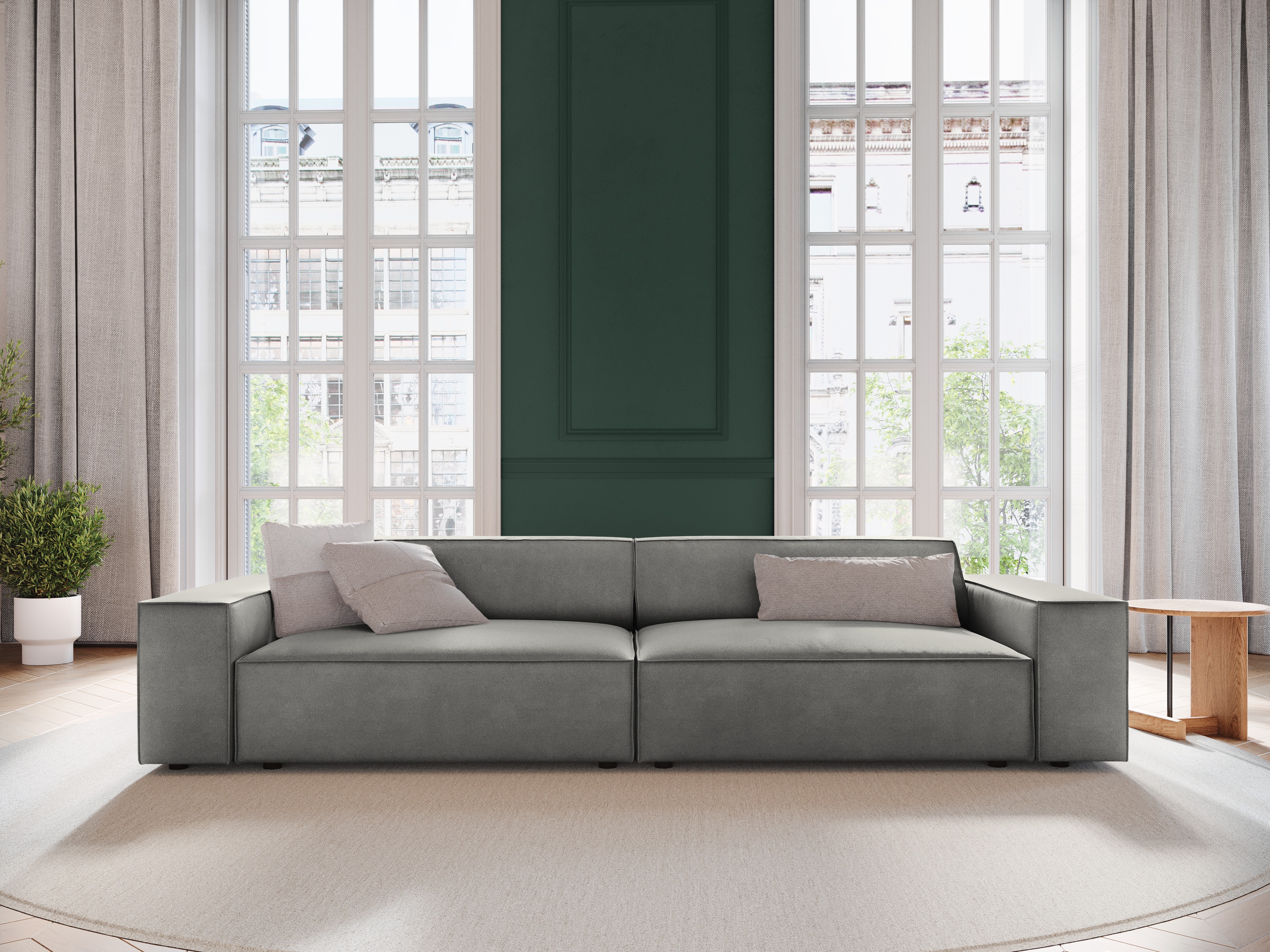 Modulinė sofa Lomcalu 105 (Bluvel 13)
