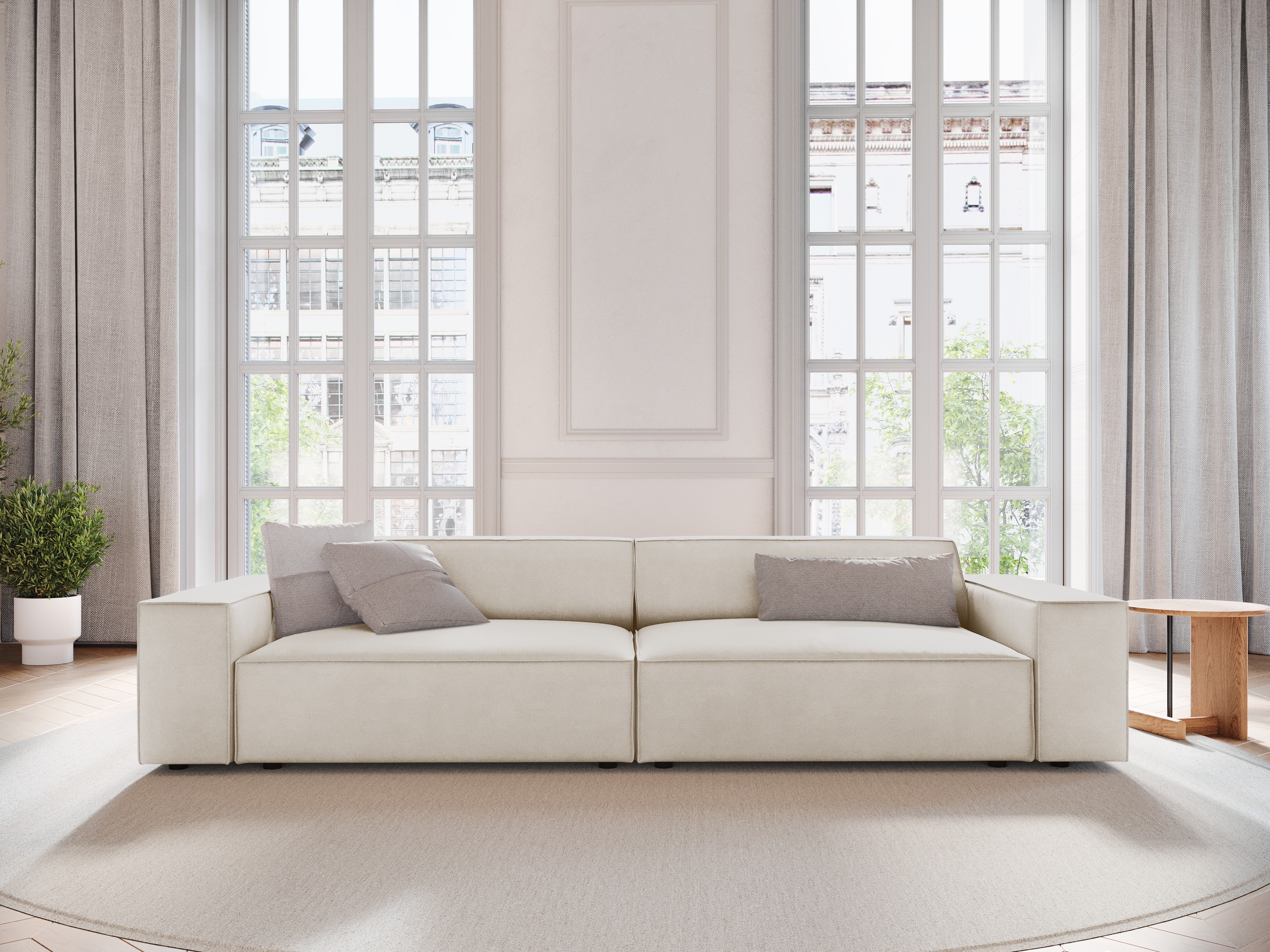 Modulinė sofa Lomcalu 105 (Bluvel 30)