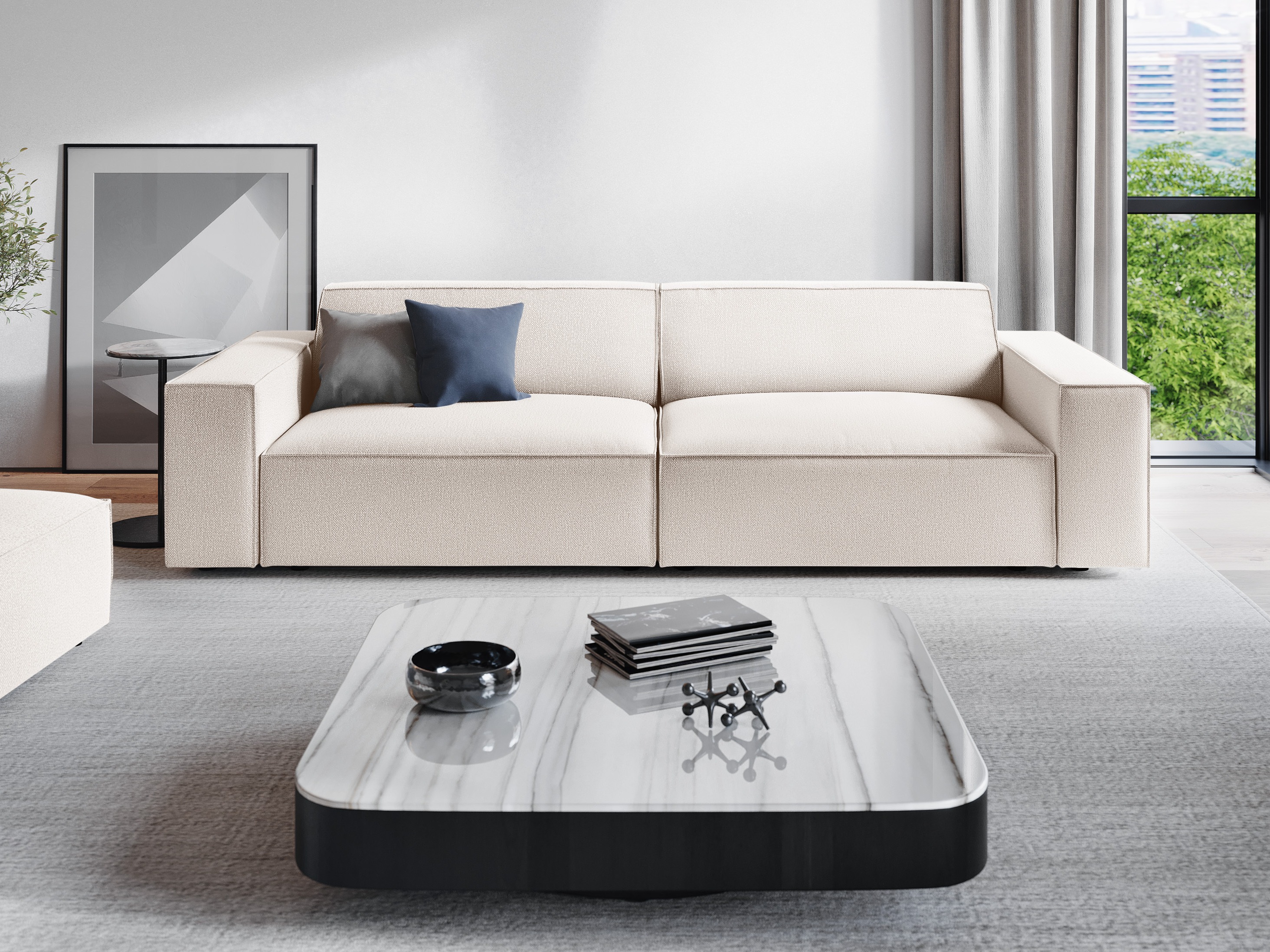 Modulinė sofa Lomcalu 105 (Megan 351)