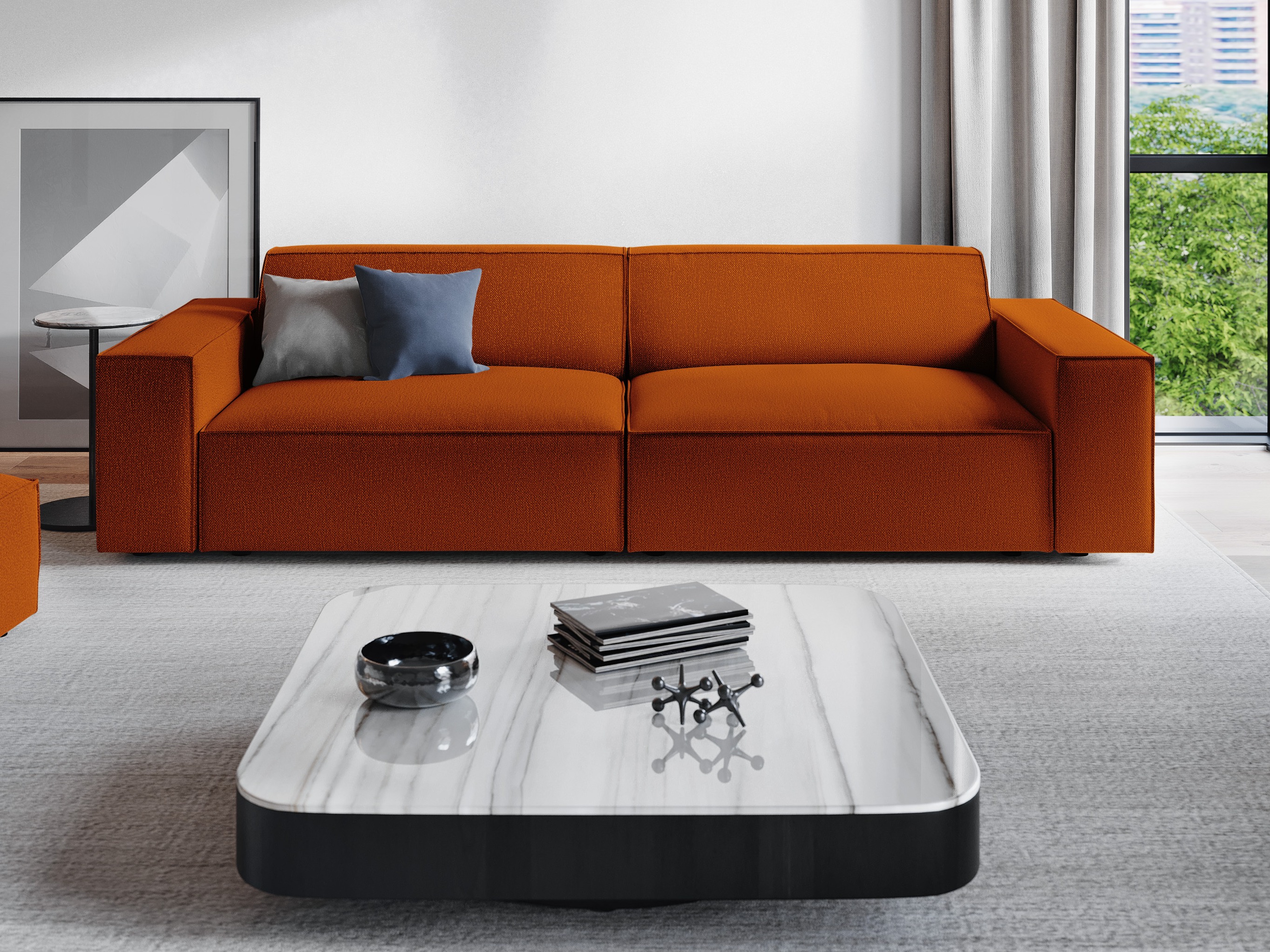 Modulinė sofa Lomcalu 105 (Megan 357)