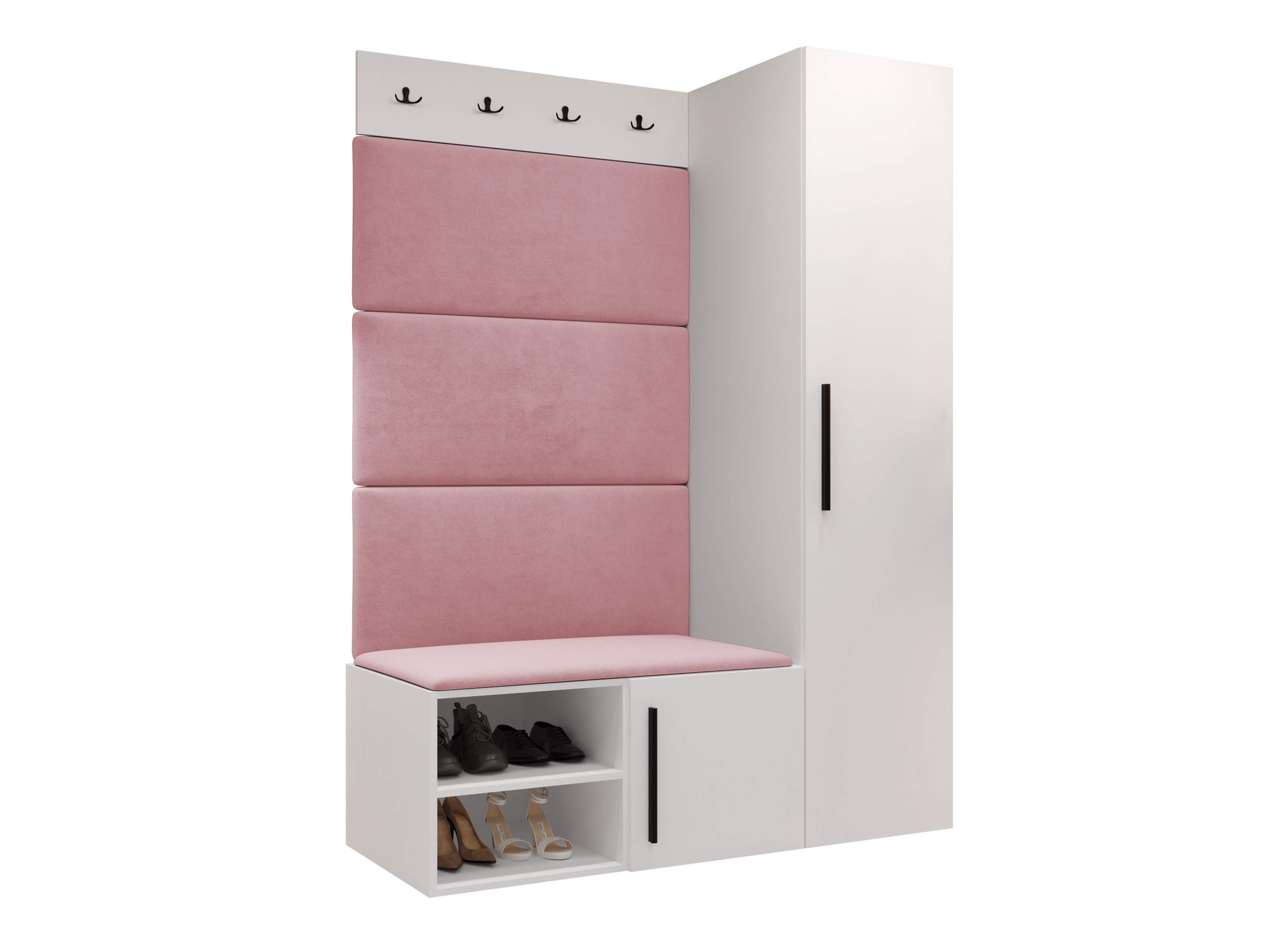 Prieškambario komplektas Nitos II (Balta)