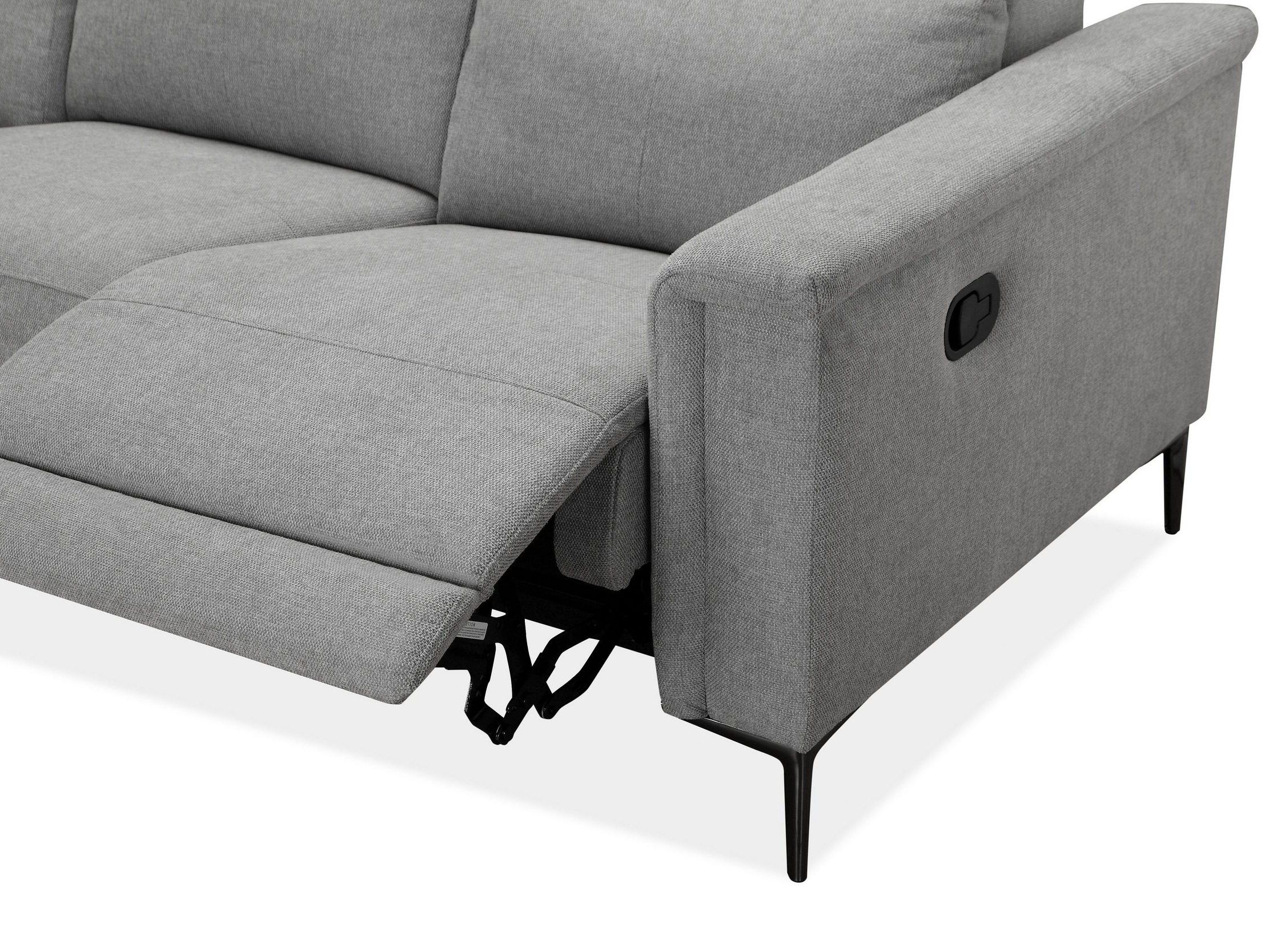 Sofa reglaineris Denton 1498 (Pilka)
