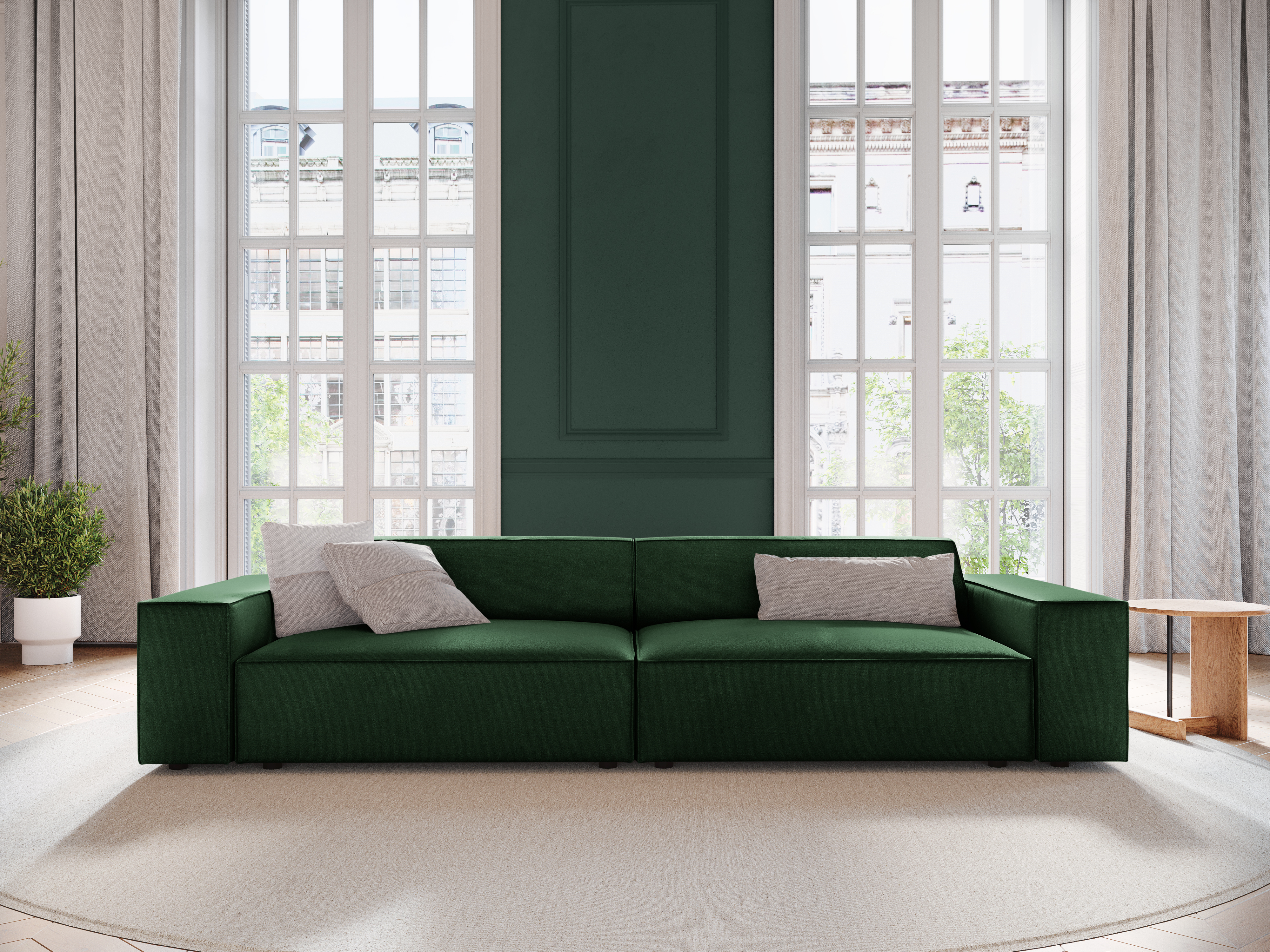 Modulinė sofa Lomcalu 107 (Bluvel 78)