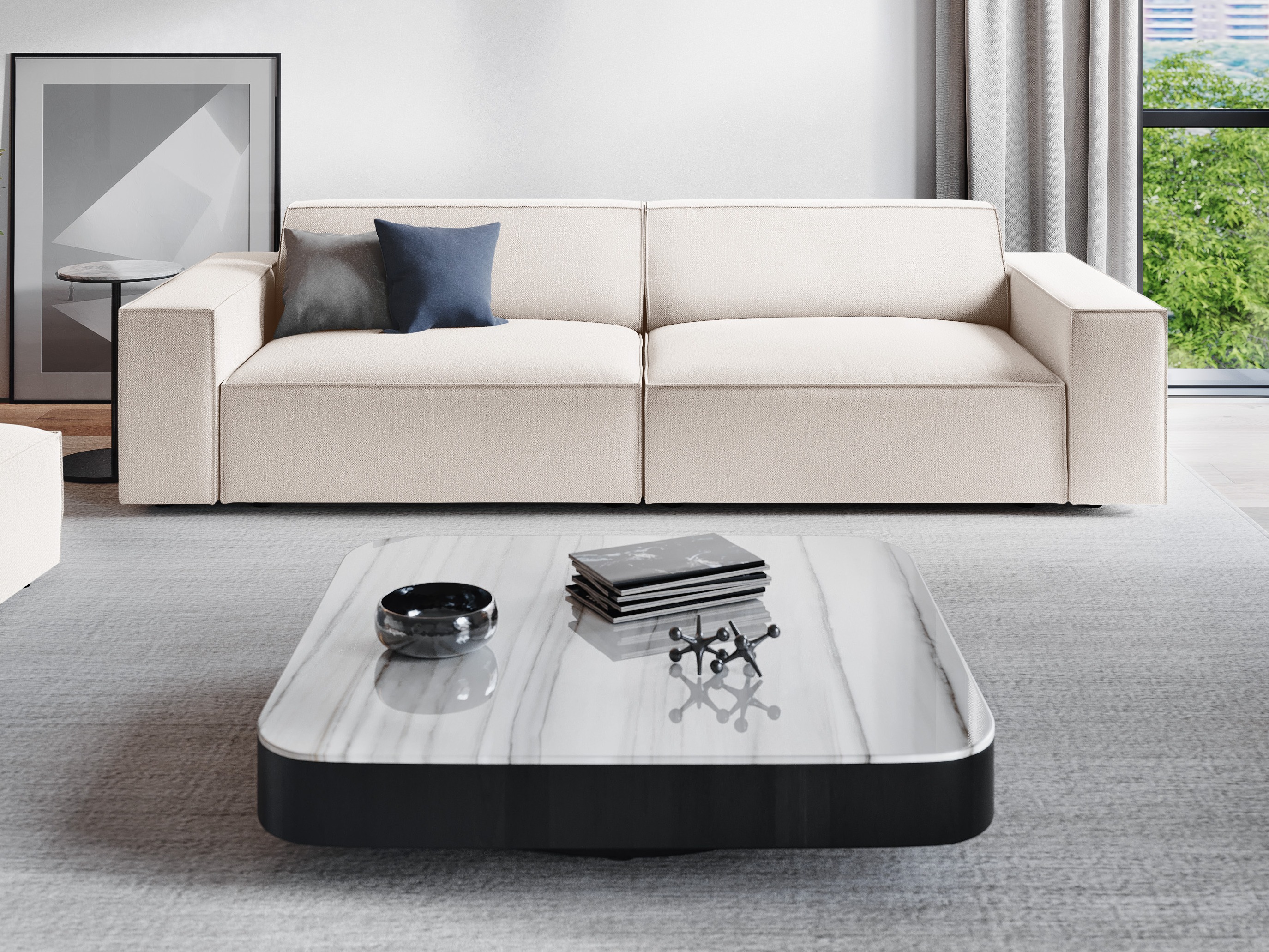Modulinė sofa Lomcalu 107 (Megan 351)