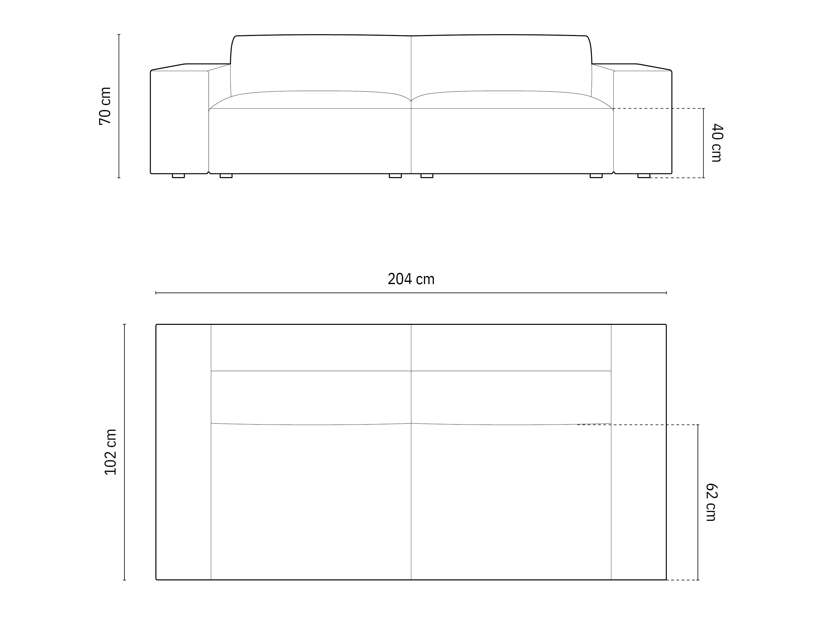 Modulinė sofa Lomcalu 107 (Megan 351)