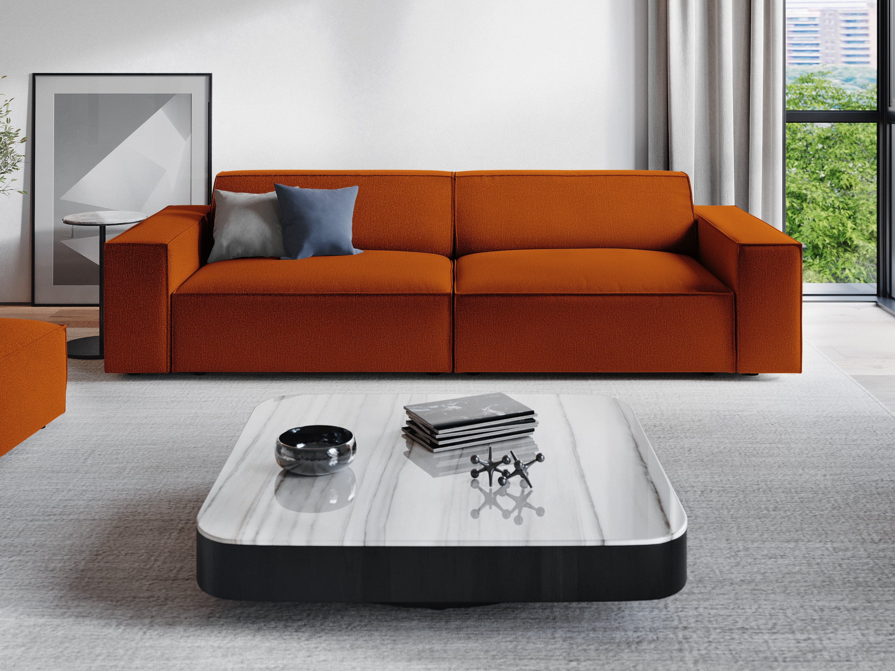 Modulinė sofa Lomcalu 107 (Megan 357)