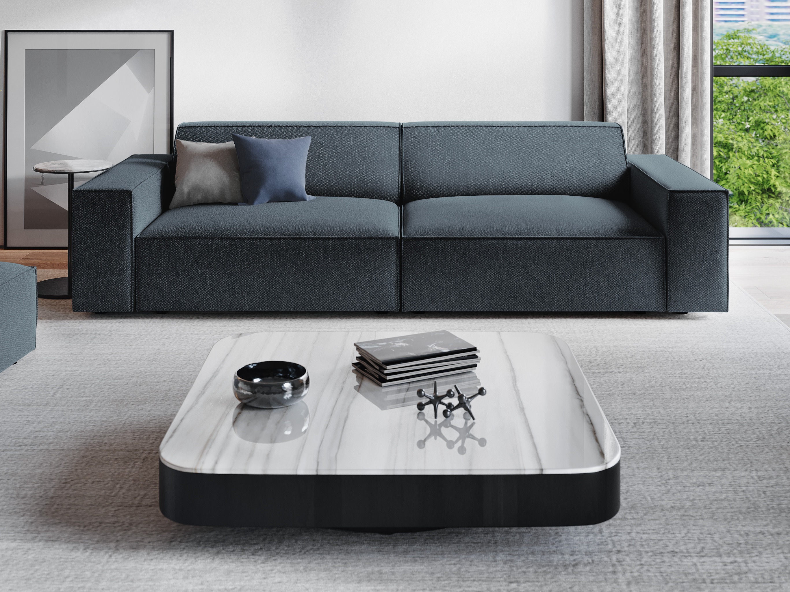 Modulinė sofa Lomcalu 107 (Megan 361)