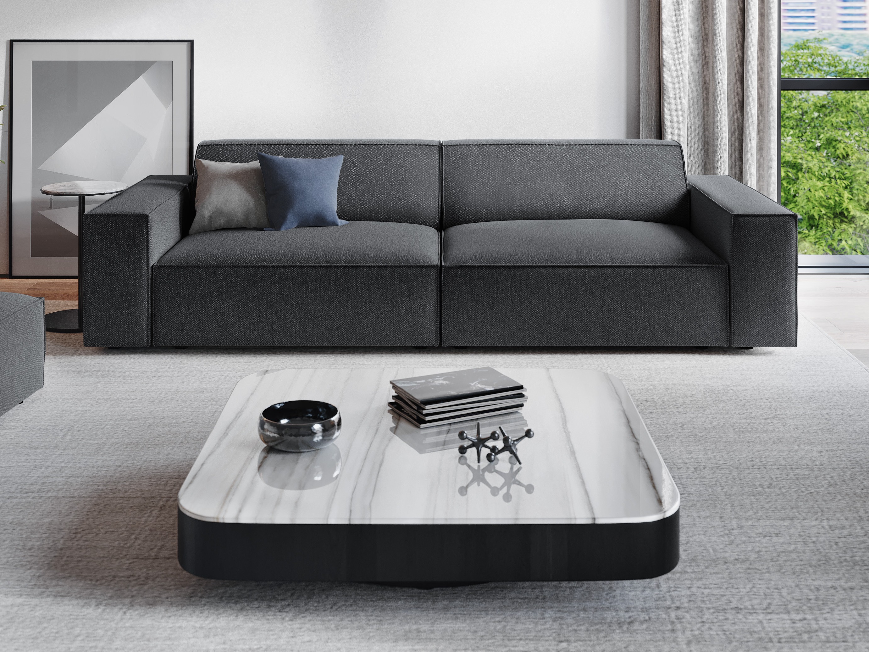 Modulinė sofa Lomcalu 107 (Megan 367)