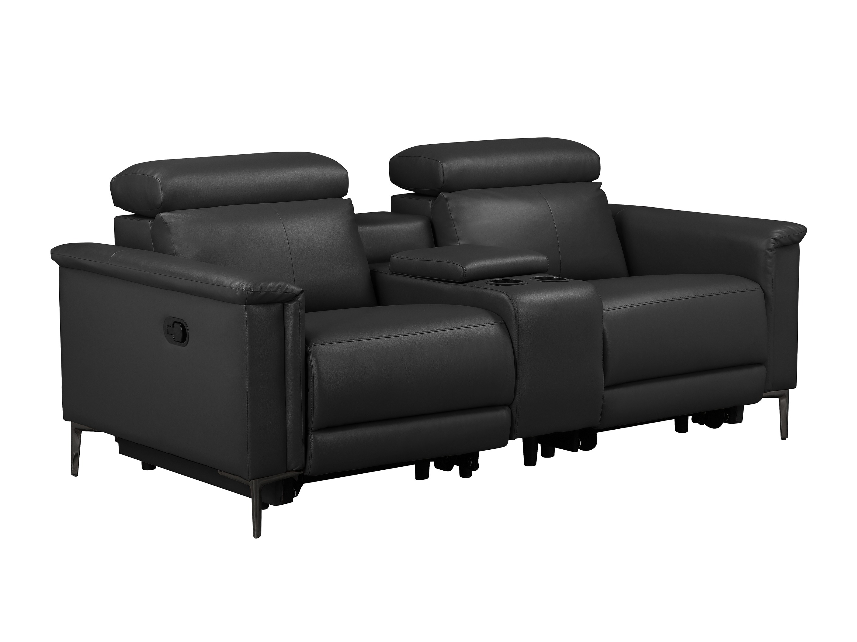 Sofa reglaineris Denton 1467 (Juoda)