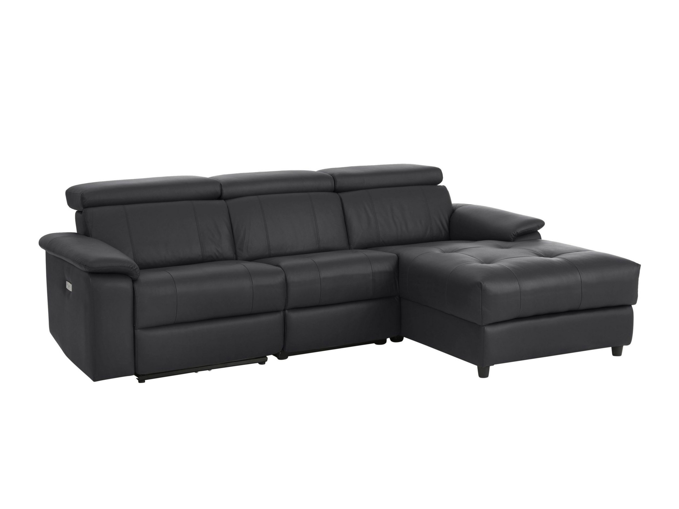 Minkštas kampas reglaineris Denton 1502 (Juoda)