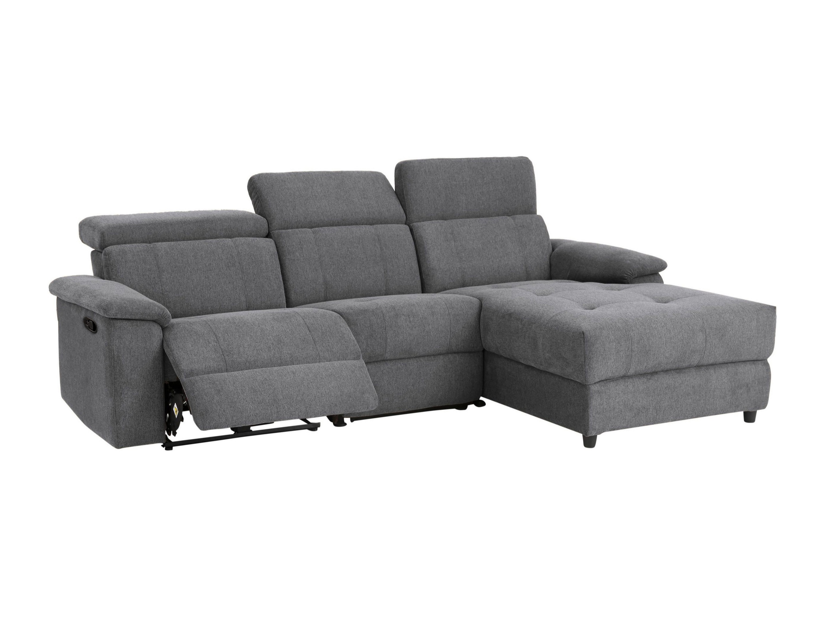 Minkštas kampas reglaineris Denton 1503 (Antracitas)
