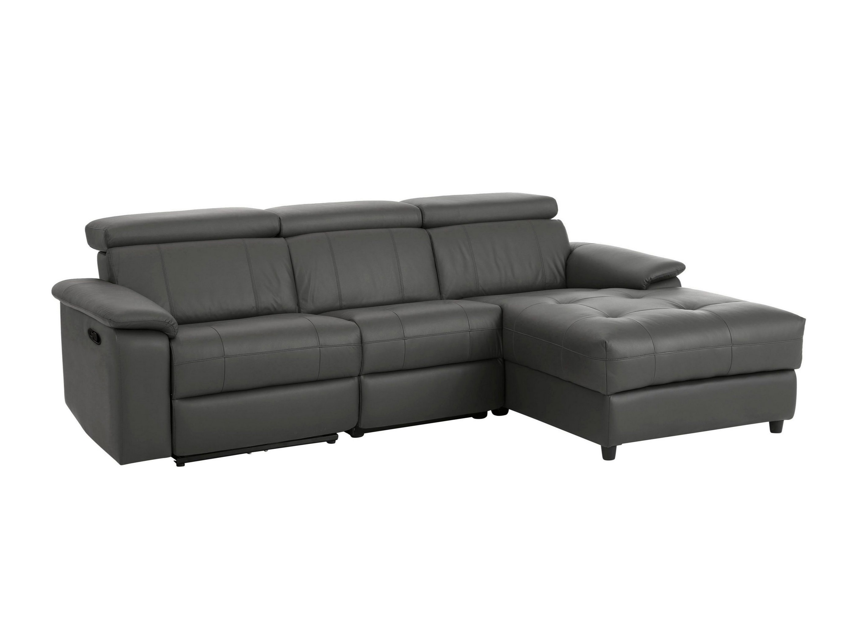 Minkštas kampas reglaineris Denton 1503 (Pilka)