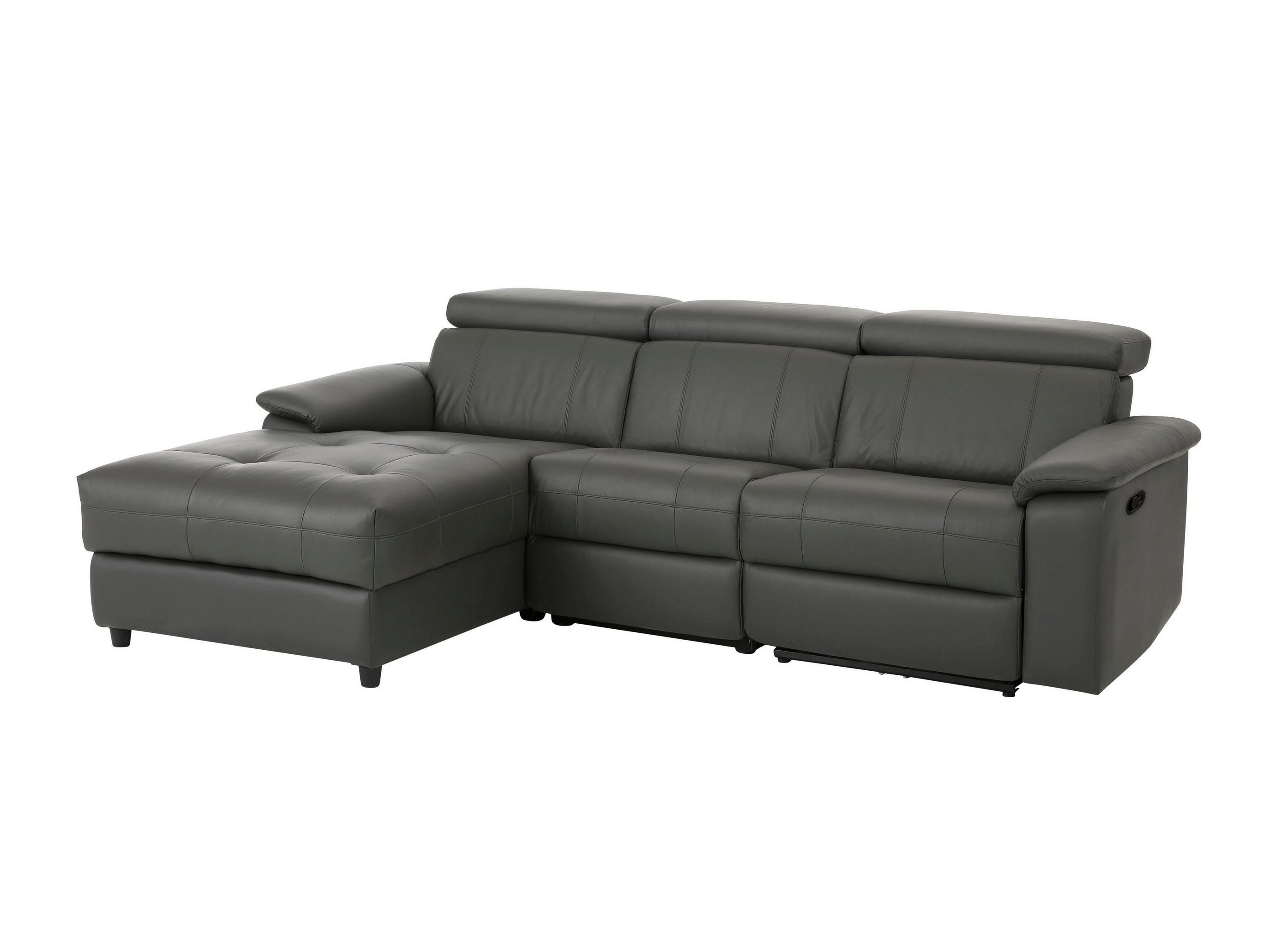 Minkštas kampas reglaineris Denton 1503 (Pilka)