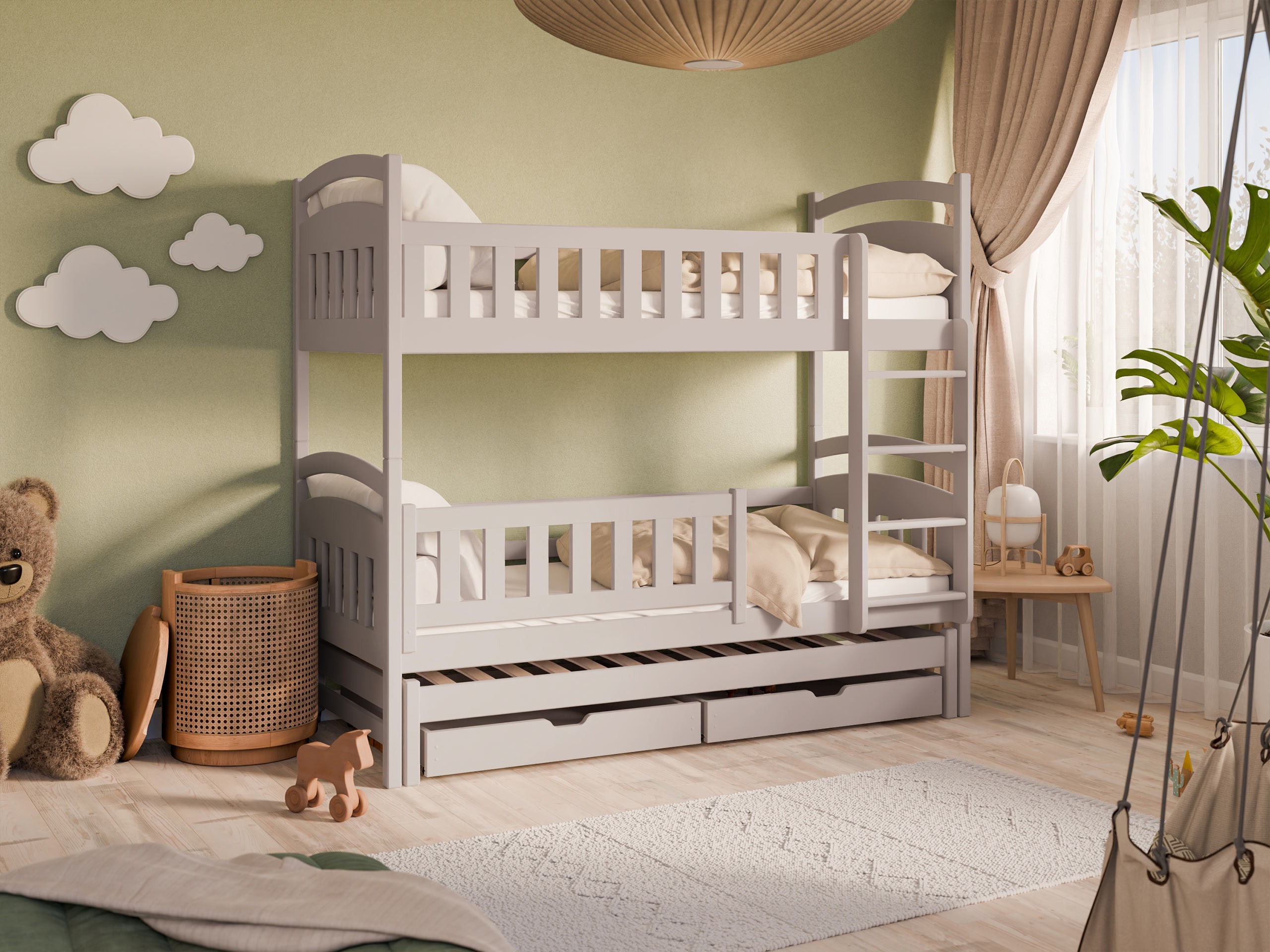 Dviaukštė lova Vista 119 (Kašmyras)