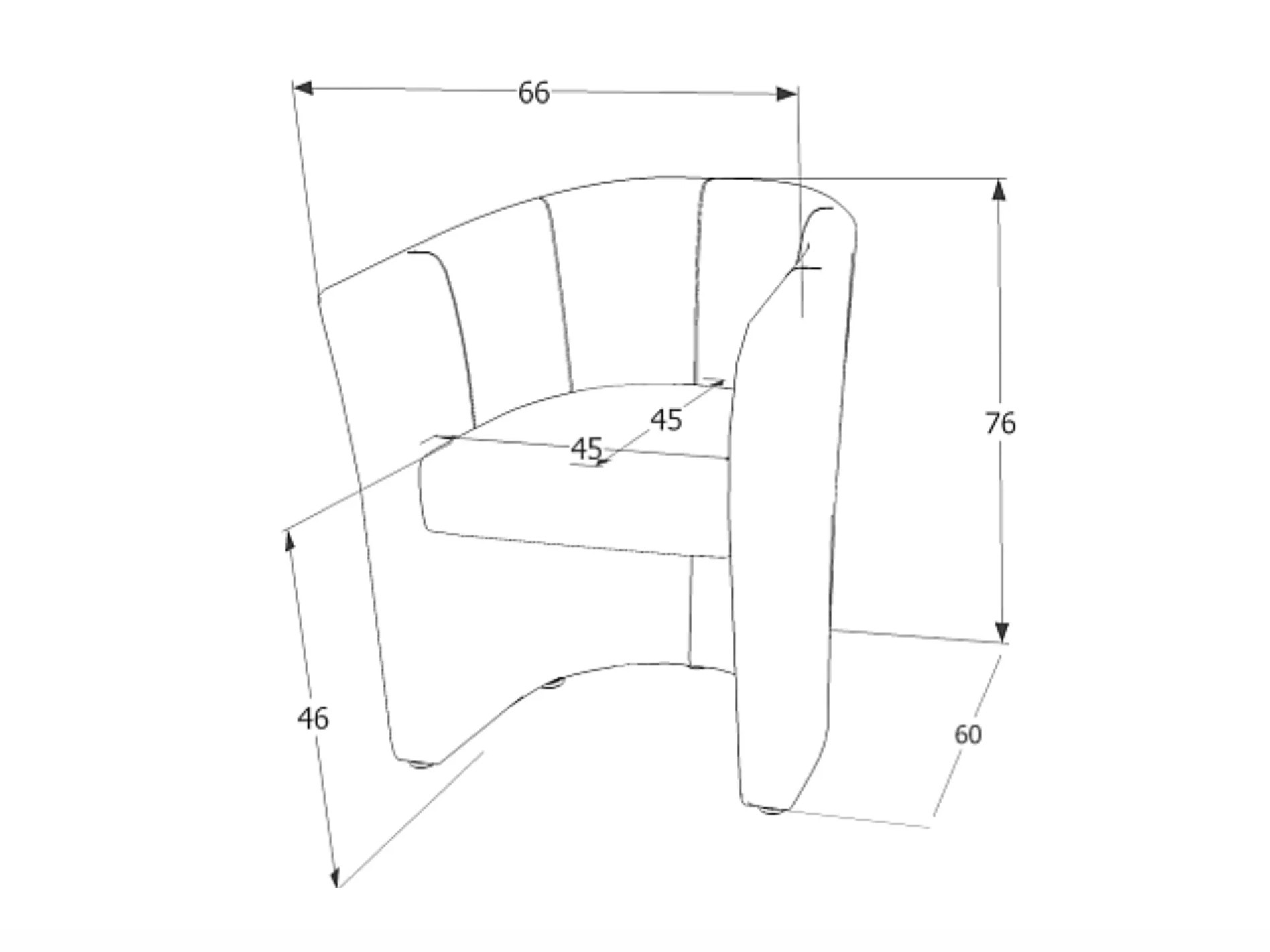 Fotelis Detroit 854 (Šviesi pilka)