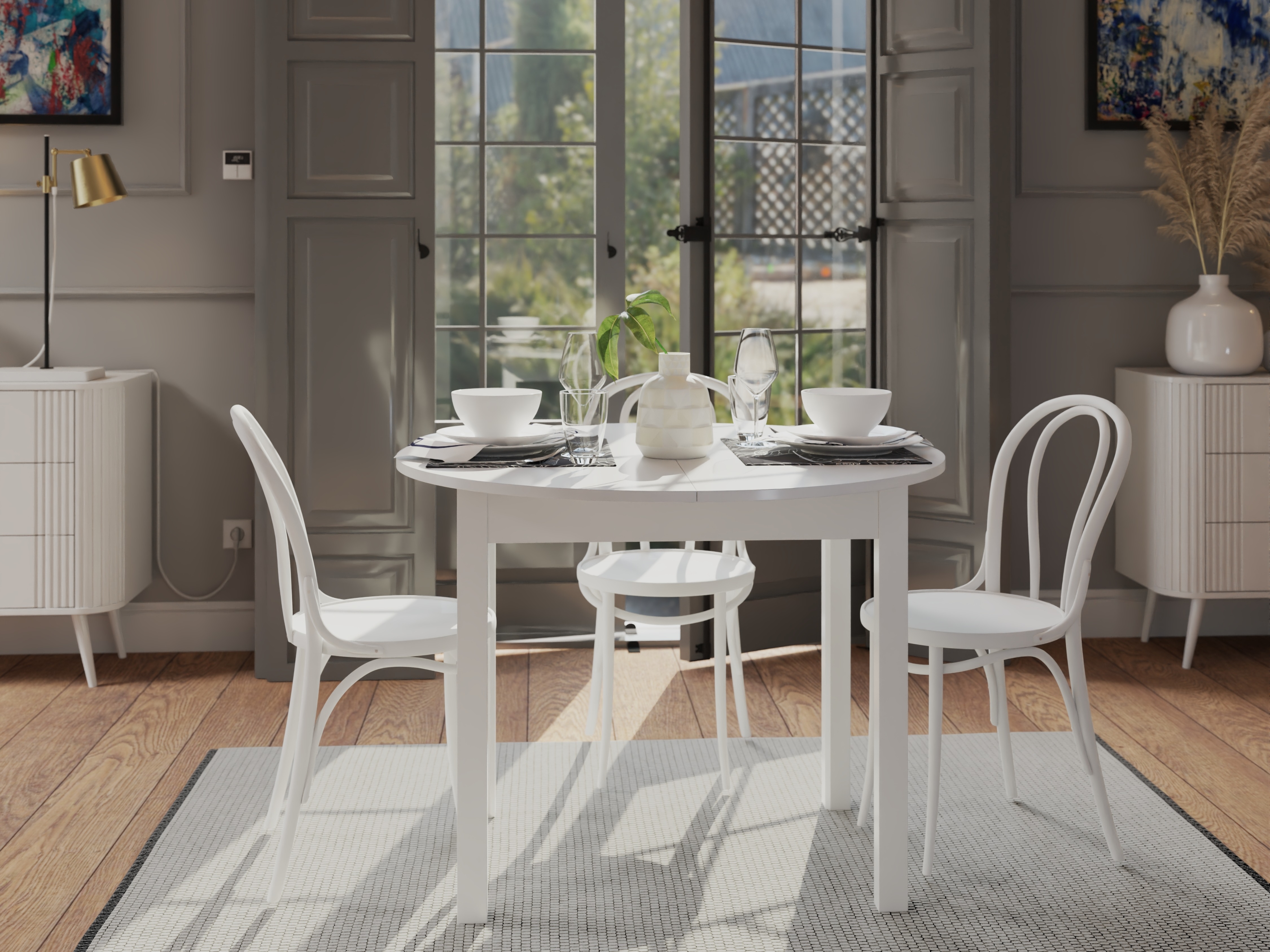 Stalas Bristol 226 (Balta)