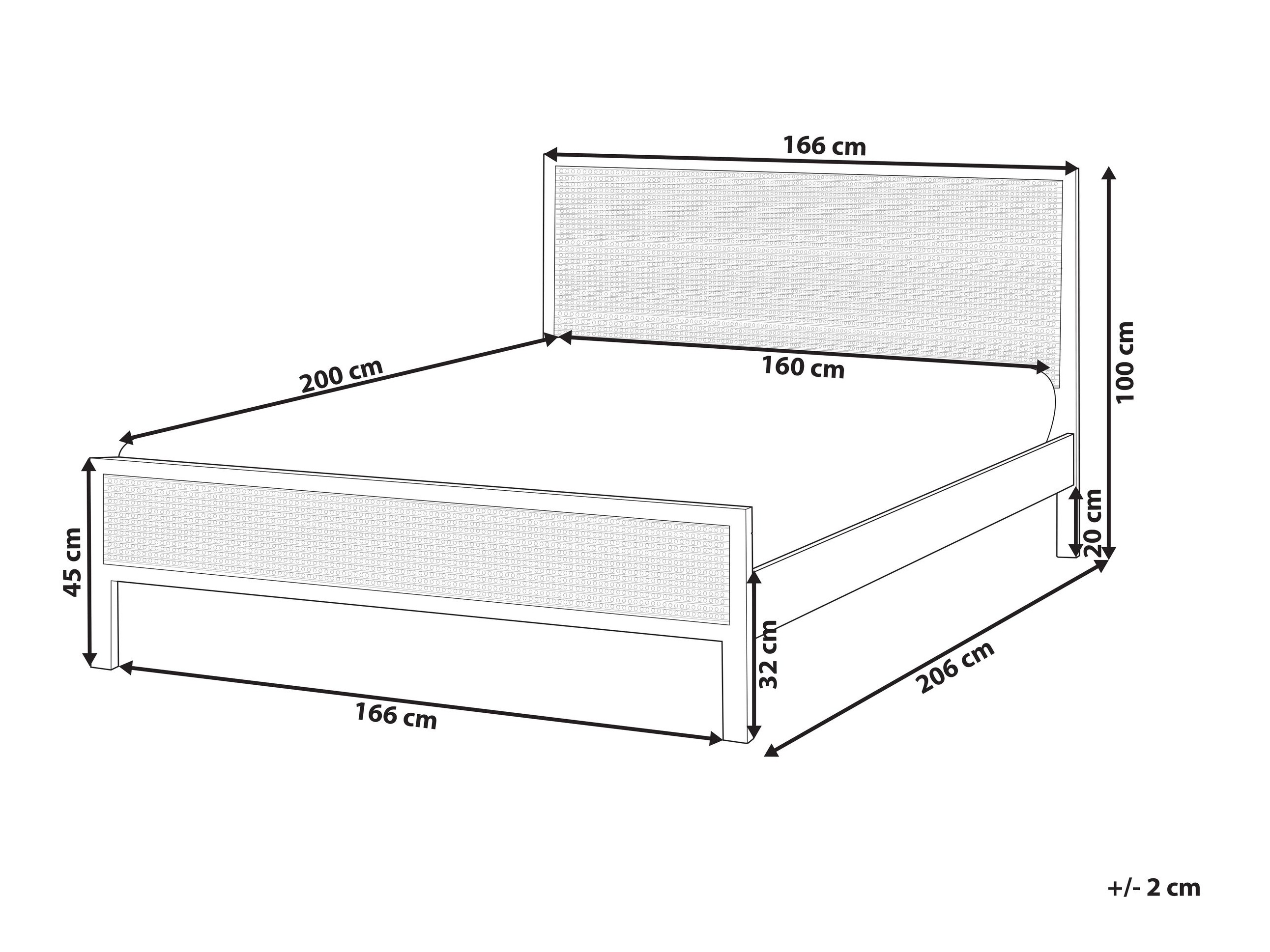 Lova Berwyn 2751 (Juoda)