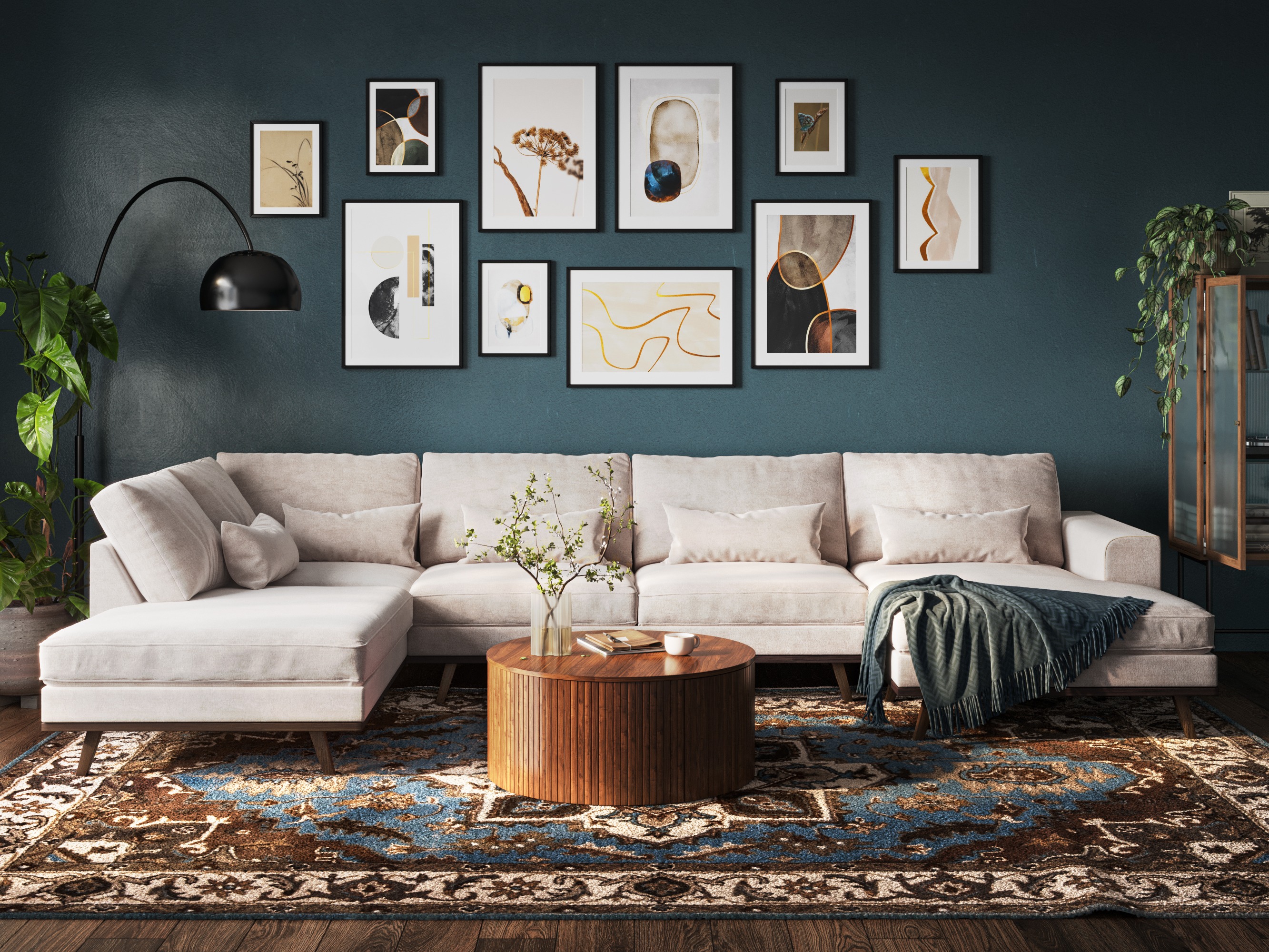 Minkštas kampas Floromo 101 (Trenza 06)