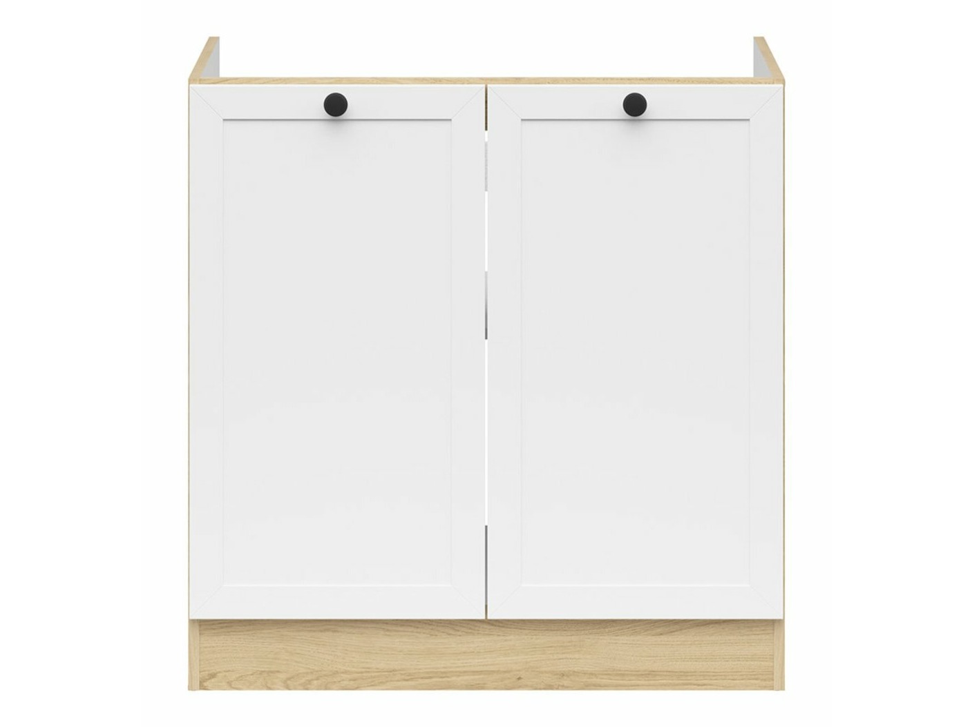 Modulinė spintelė plautuvei su durelėmis Classic White Oak 110