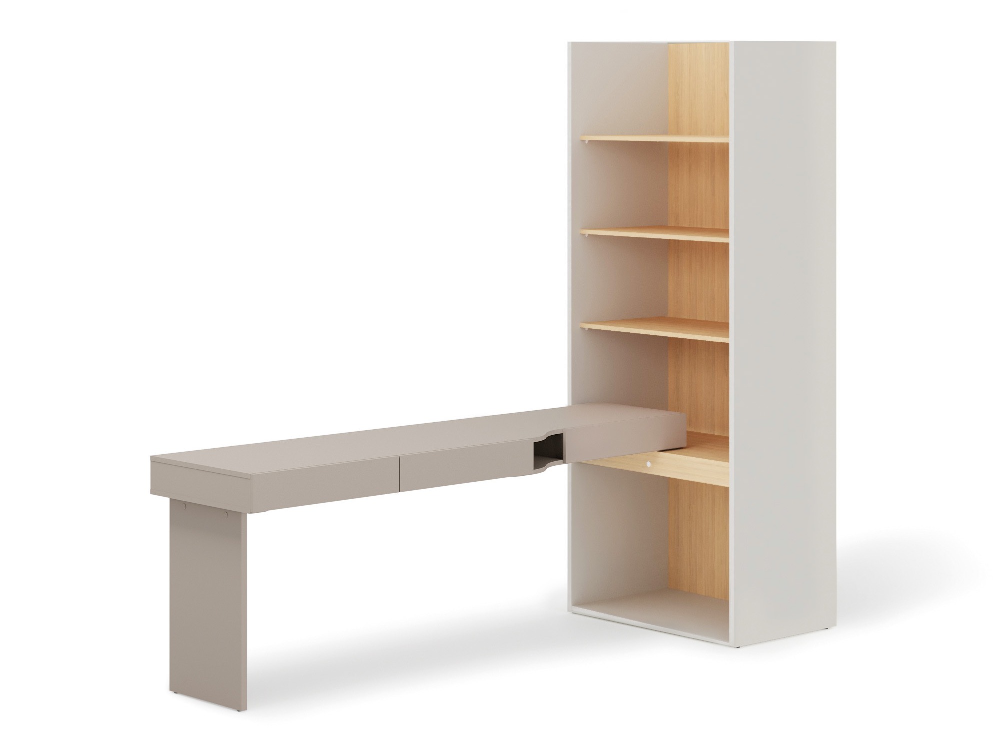 Namų biuro komplektas Evareve 120 (Kairinis)