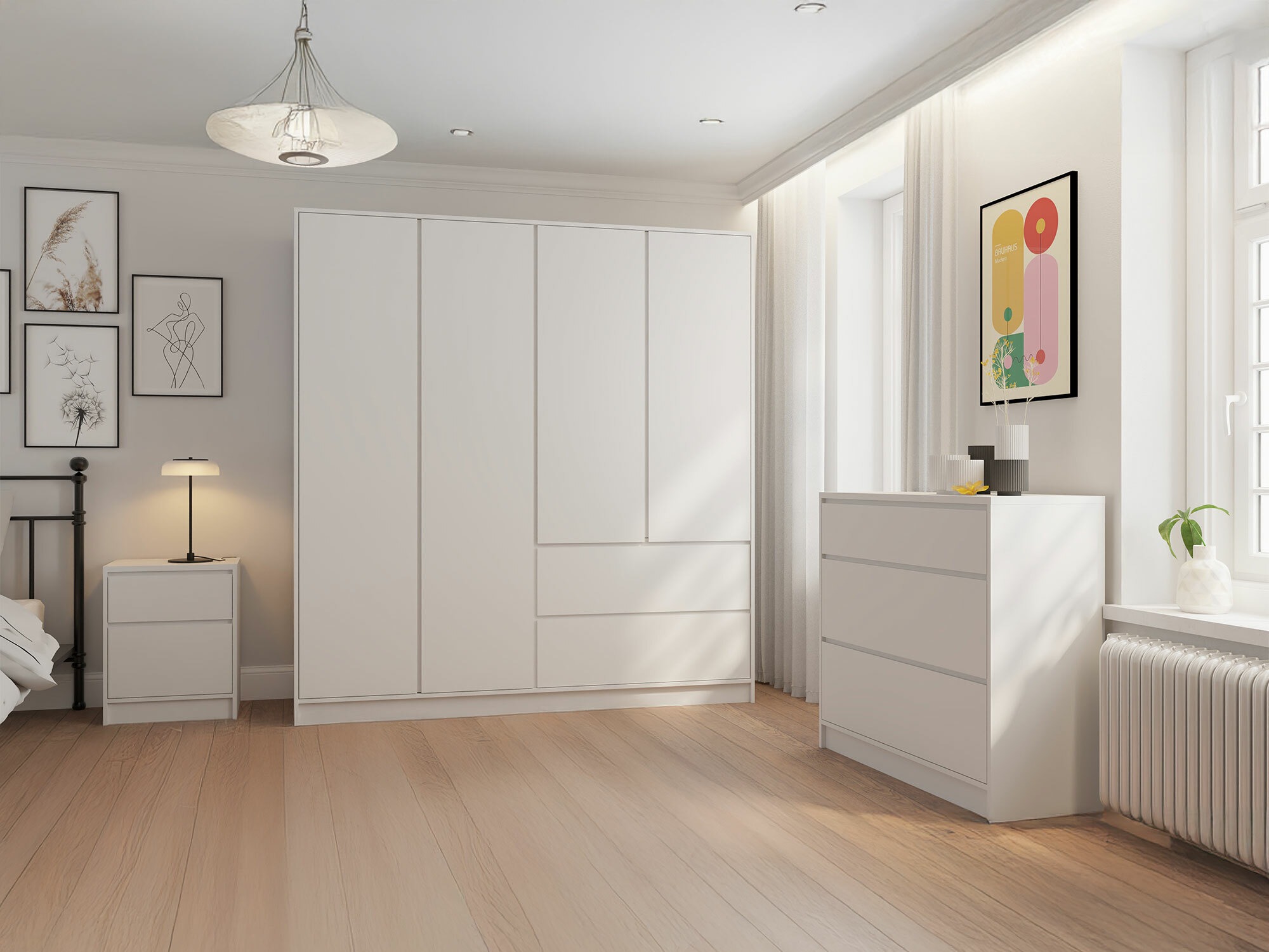 Komoda Mervese 102 (Balta)