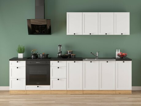 Modulinis virtuvės komplektas Classic White Oak 123