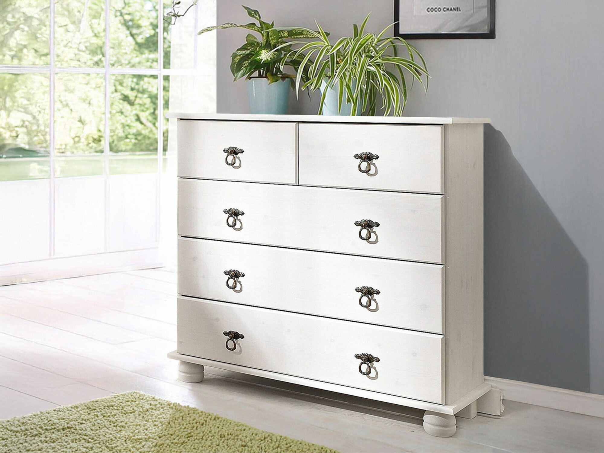 Komoda Nolcore 102 (Balta)