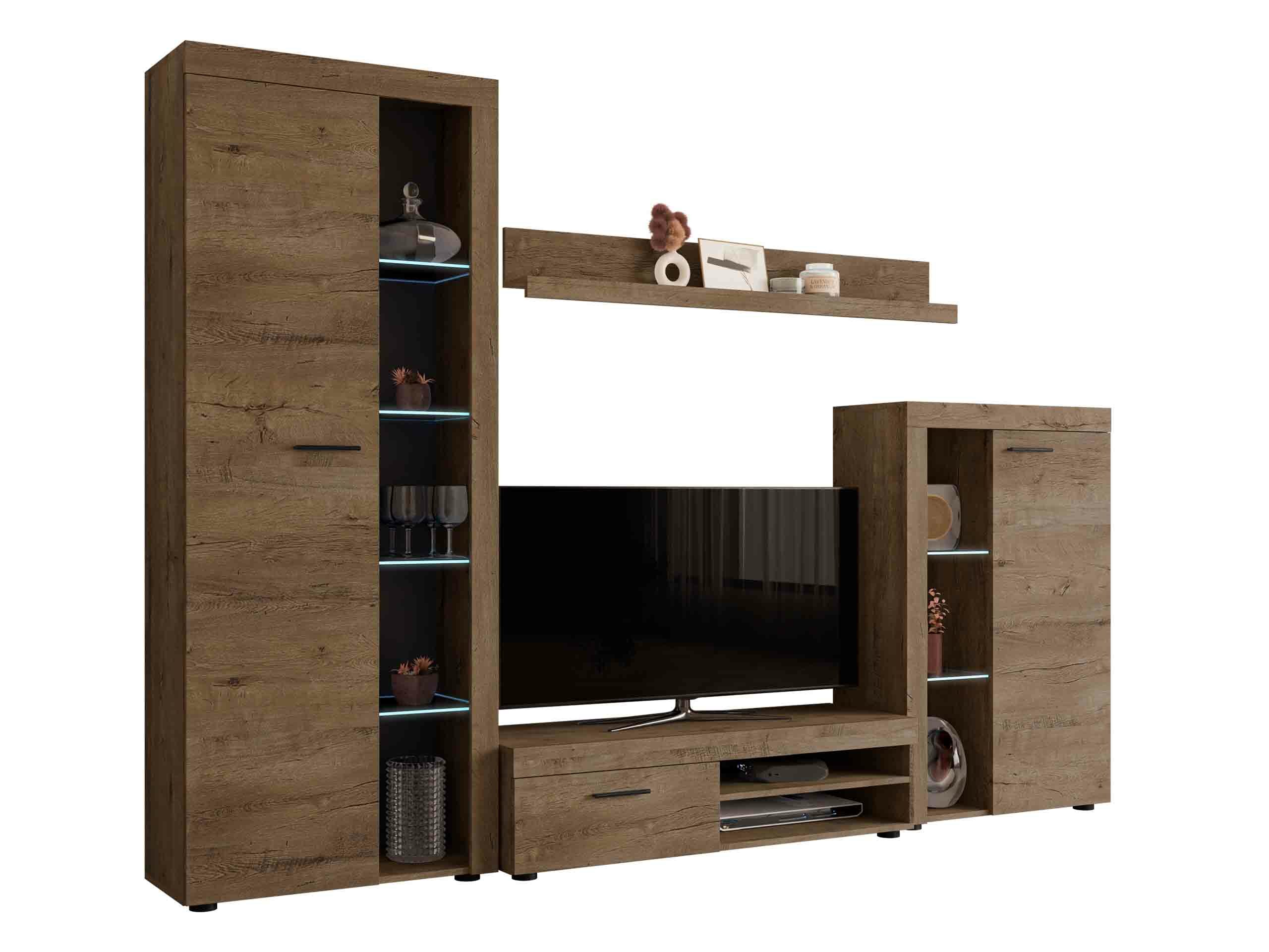 Svetainės komplektas Soca (Ąžuolas lefkas)