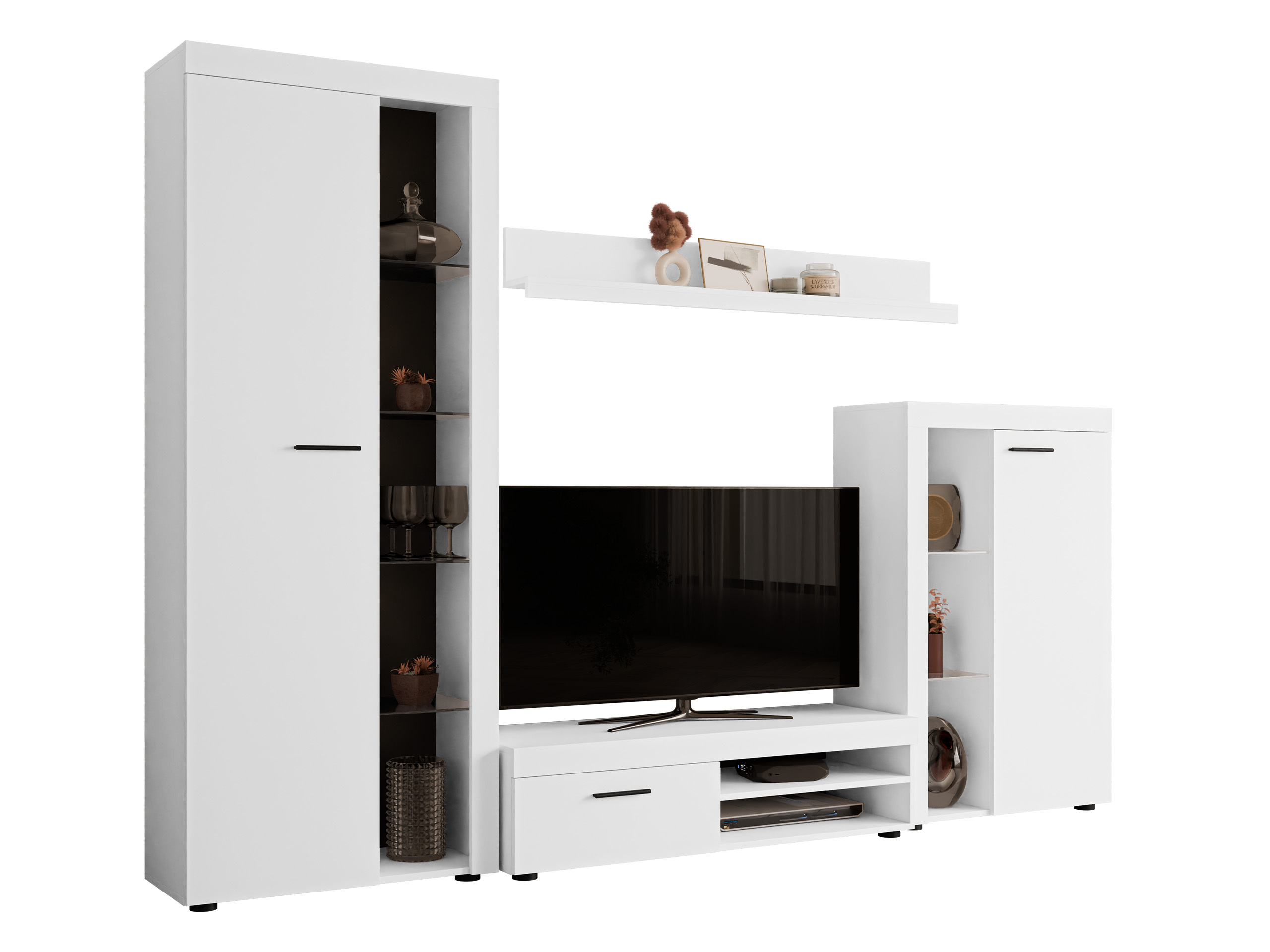 Svetainės komplektas Soca (Balta)