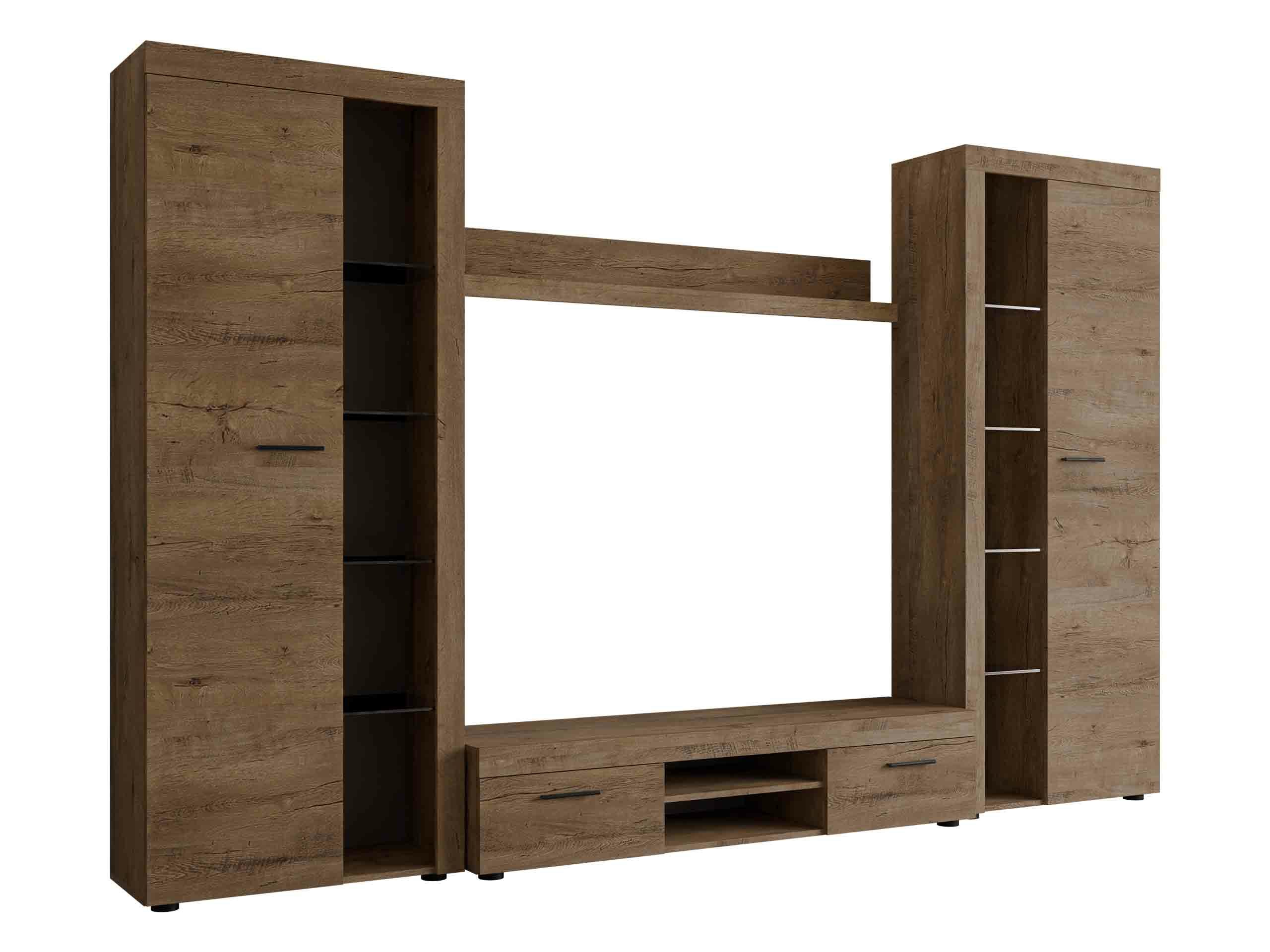 Svetainės komplektas Soca II (Ąžuolas lefkas)