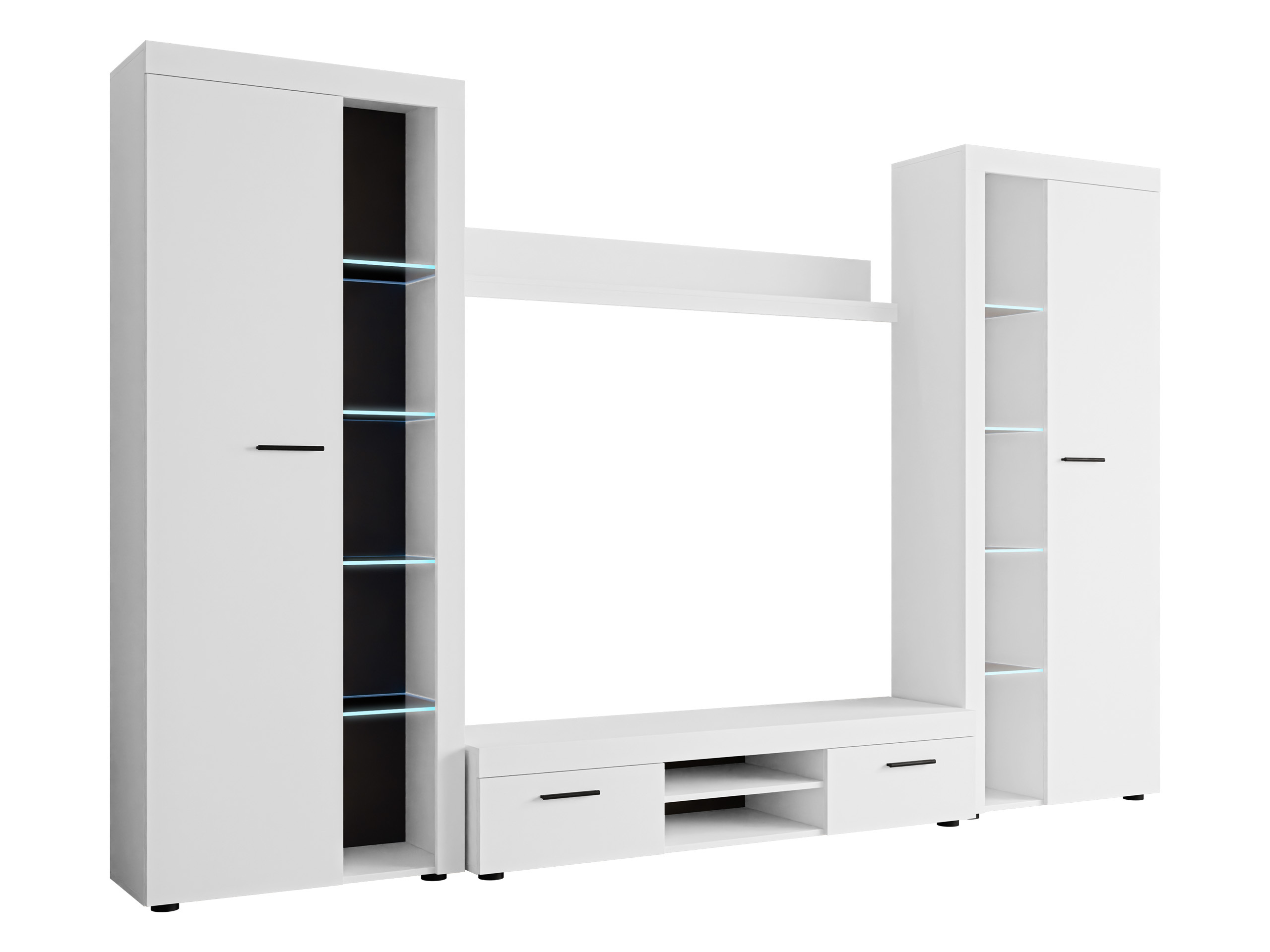 Svetainės komplektas Soca II (Balta)