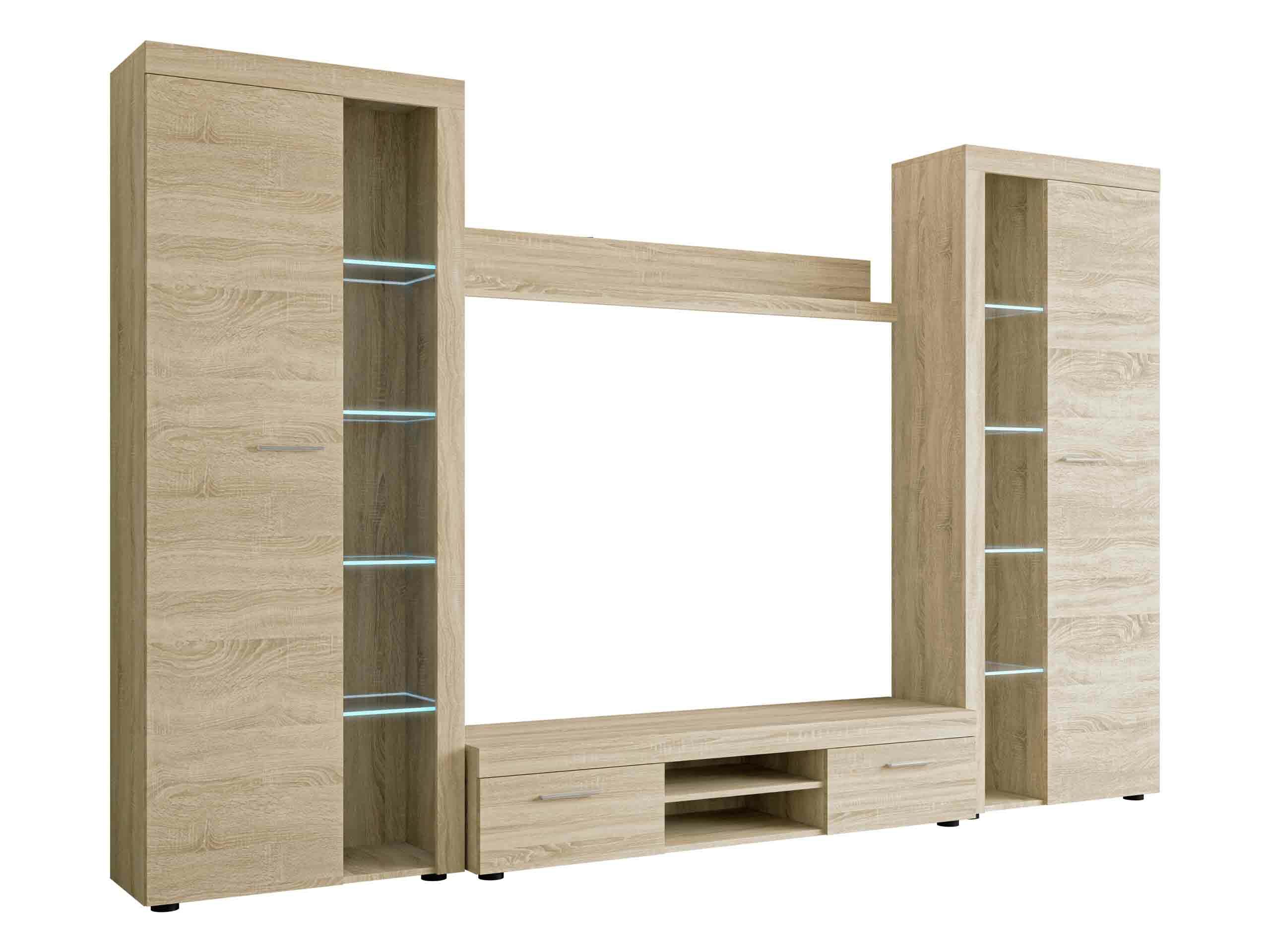 Svetainės komplektas Soca II (Sonomos ąžuolas)